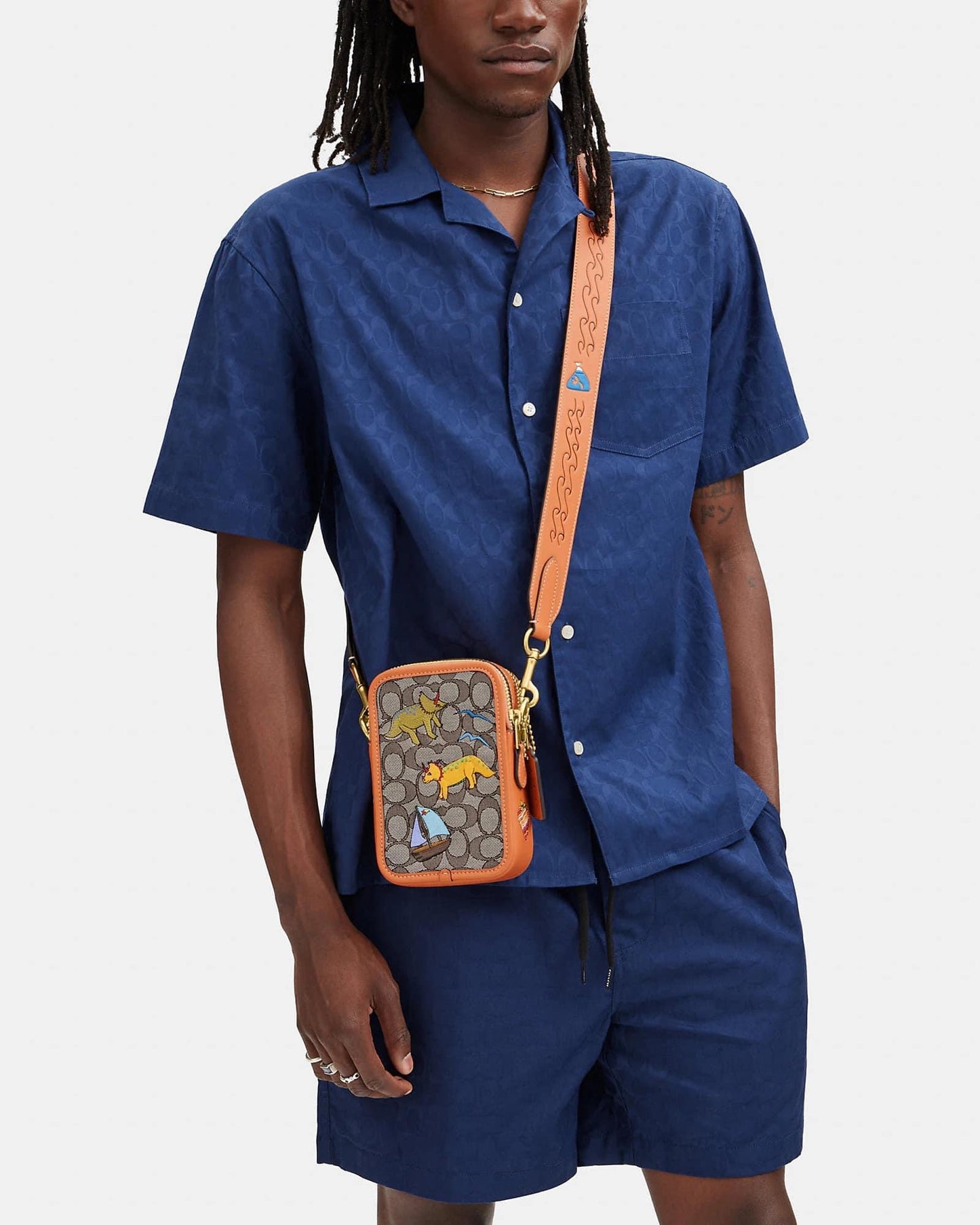 Coach X Observed By Us Rogue Crossbody 12 in Signature Jacquard