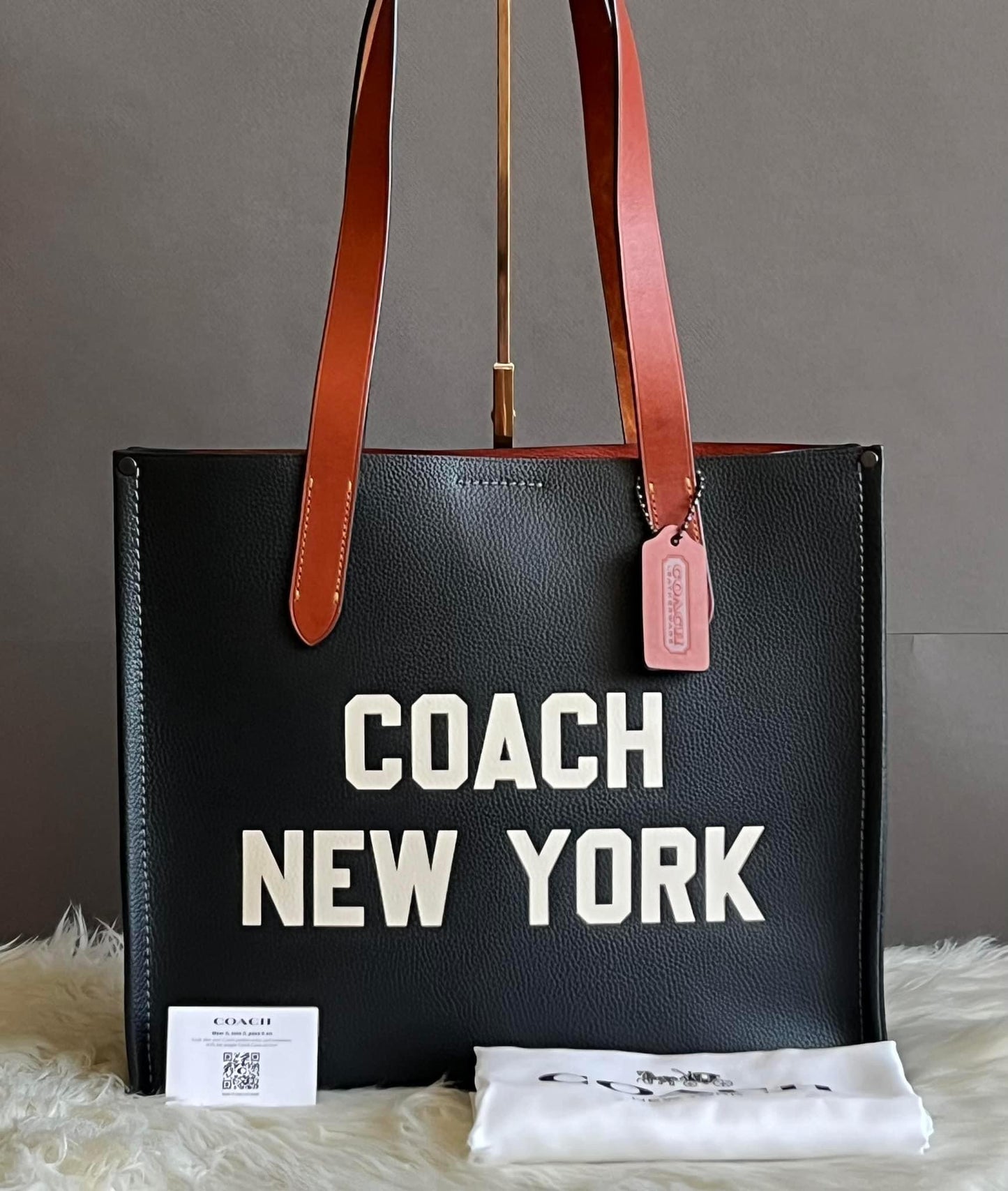 Coach Relay Tote 34 with Coach Graphic