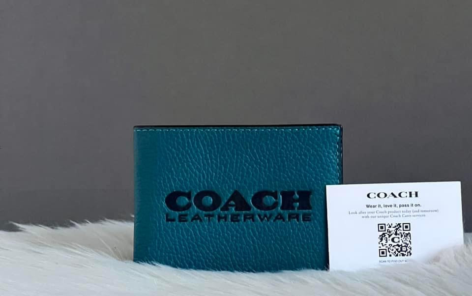 Coach Men’s Slim Billfold Wallet