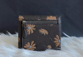 Coach Wyn Small Wallet with Floral Print
