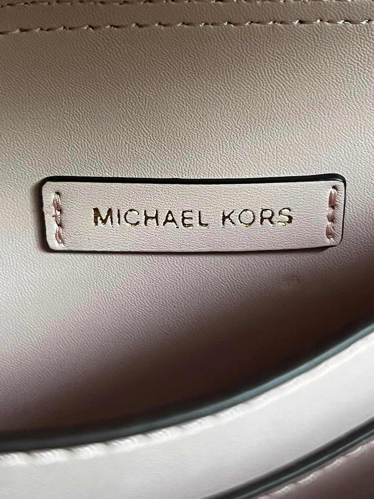 Michael Kors Lita Medium Leather Crossbody Bag