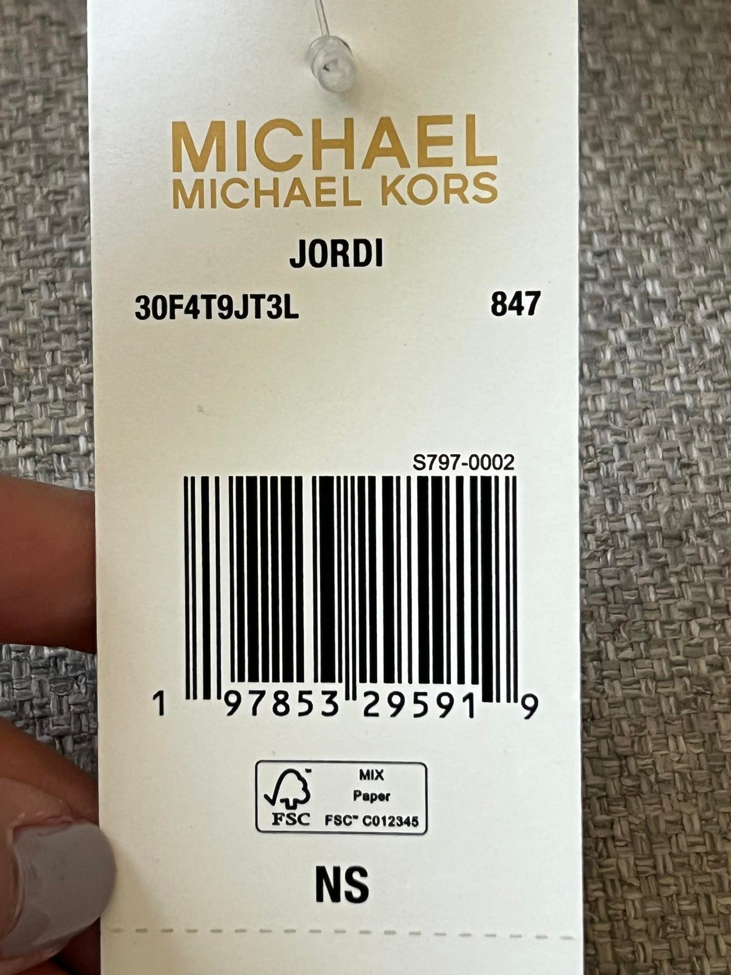 Michael Kors Jordi Large Leather Tote Bag