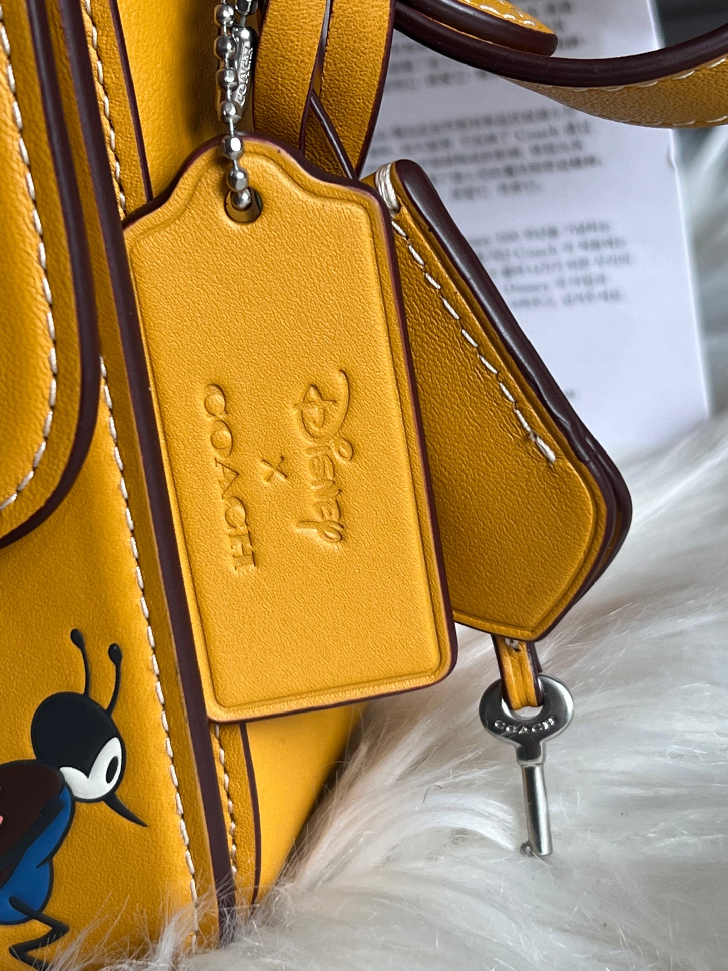 Disney X Coach Studio Shoulder Bag with Mickey Mouse and Bugs