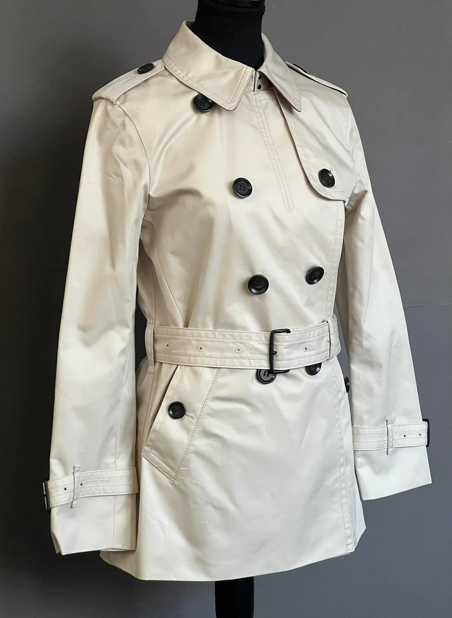Coach Short Trench Coat