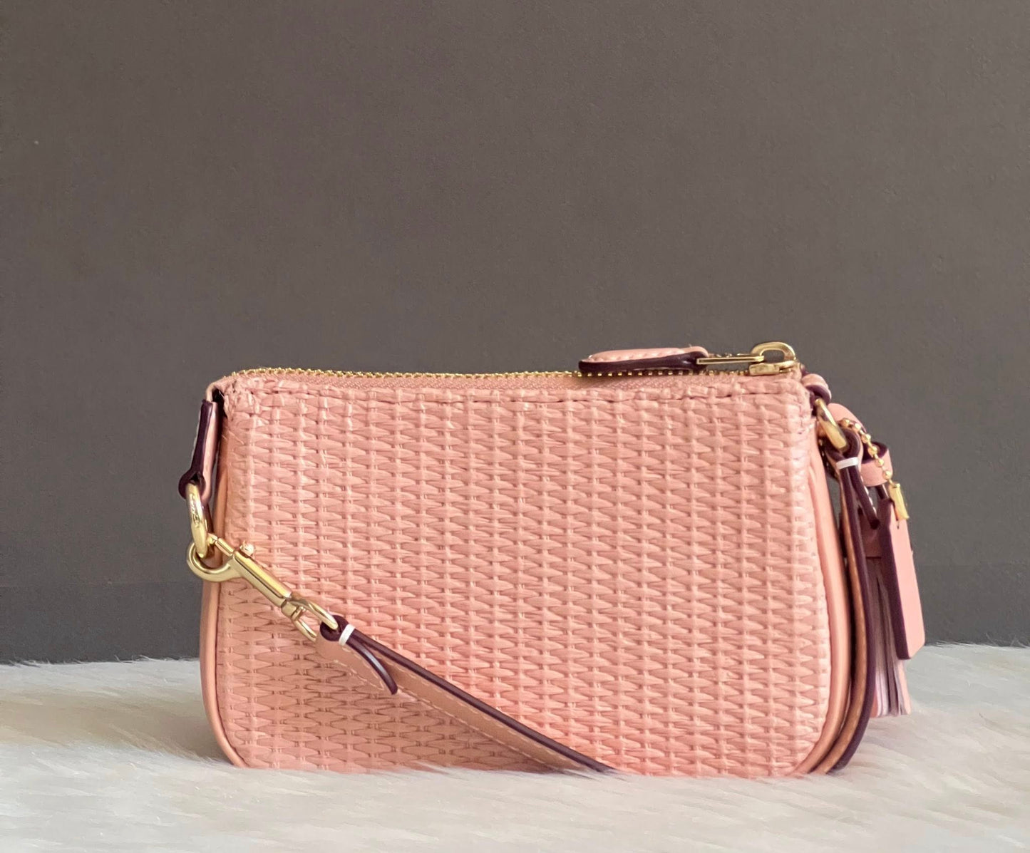 Coach Nolita 15 in Straw