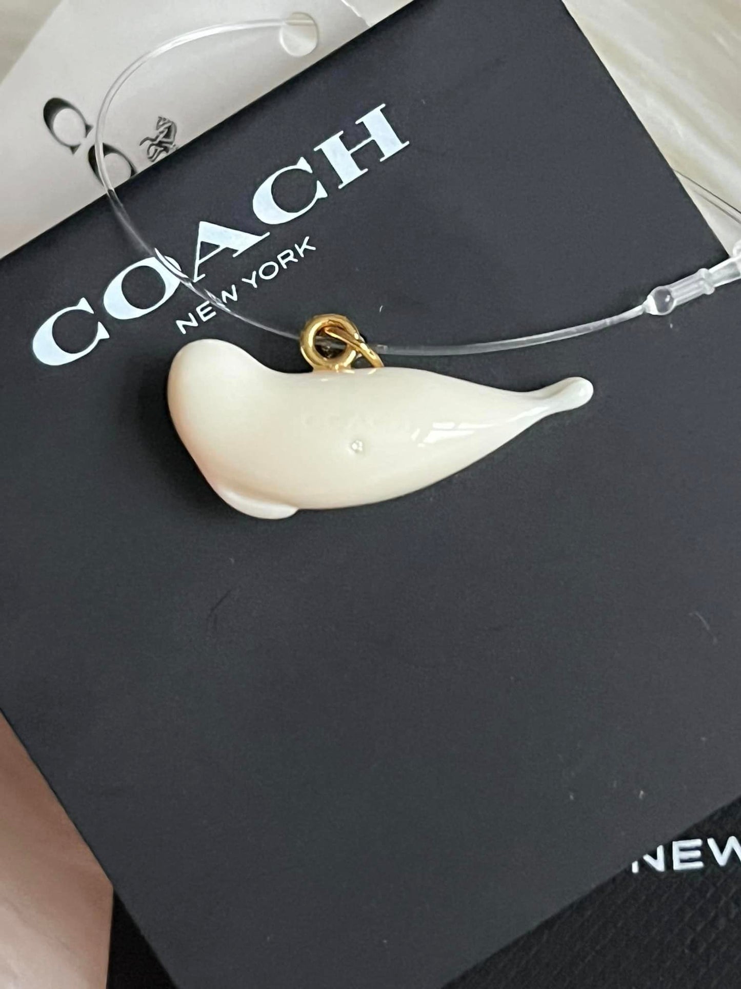 Coach Seal Charm