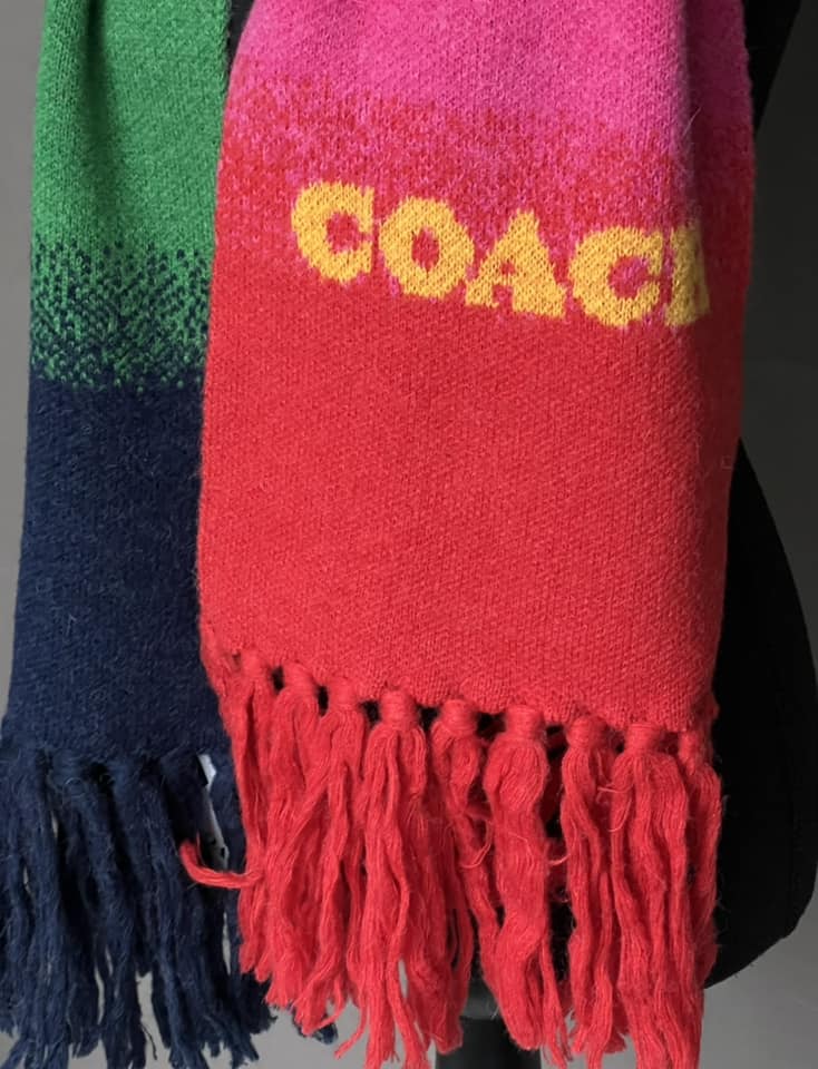 Coach Ombre Print Muffler