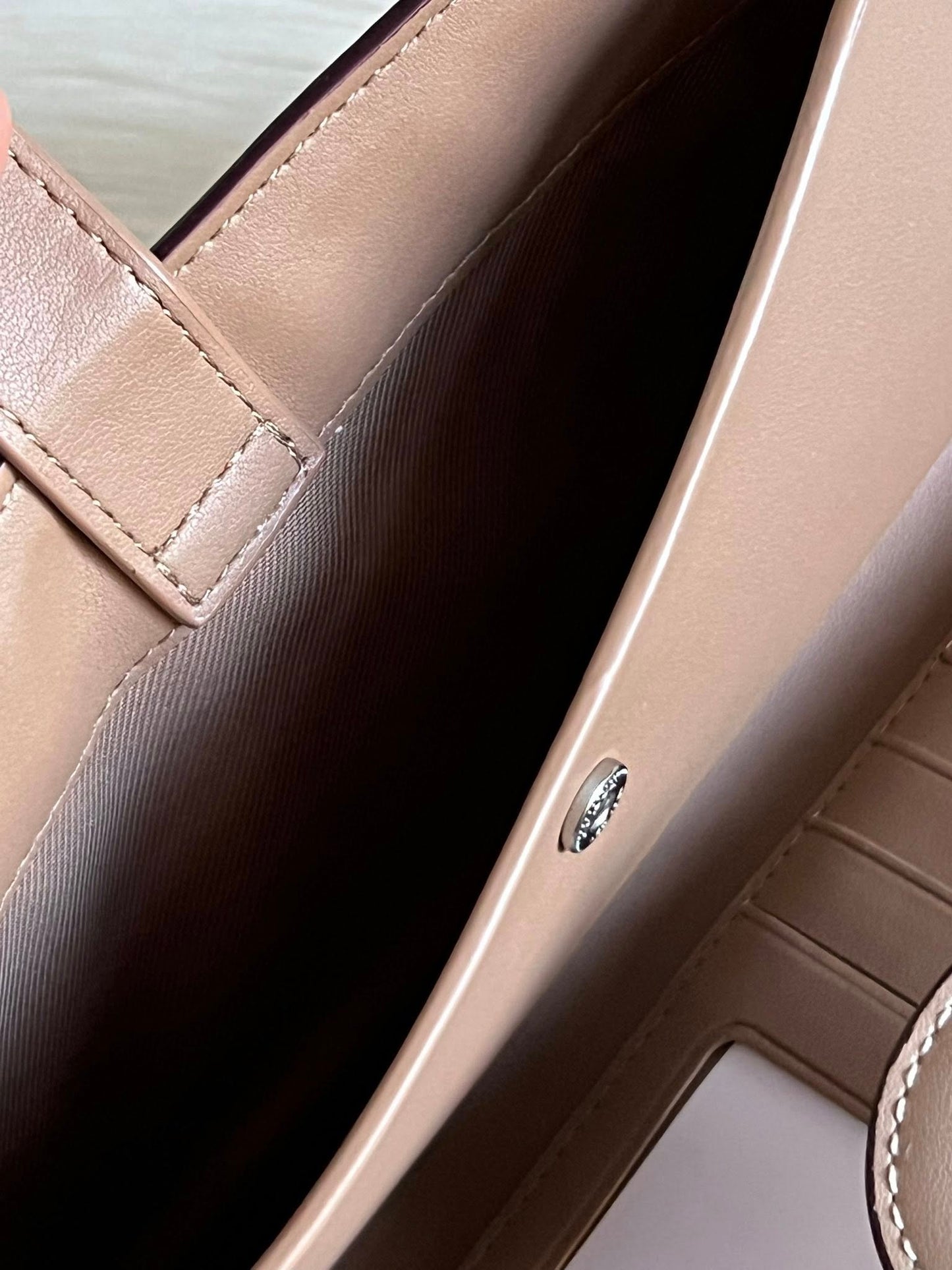 Coach Phone Wallet In Signature Canvas