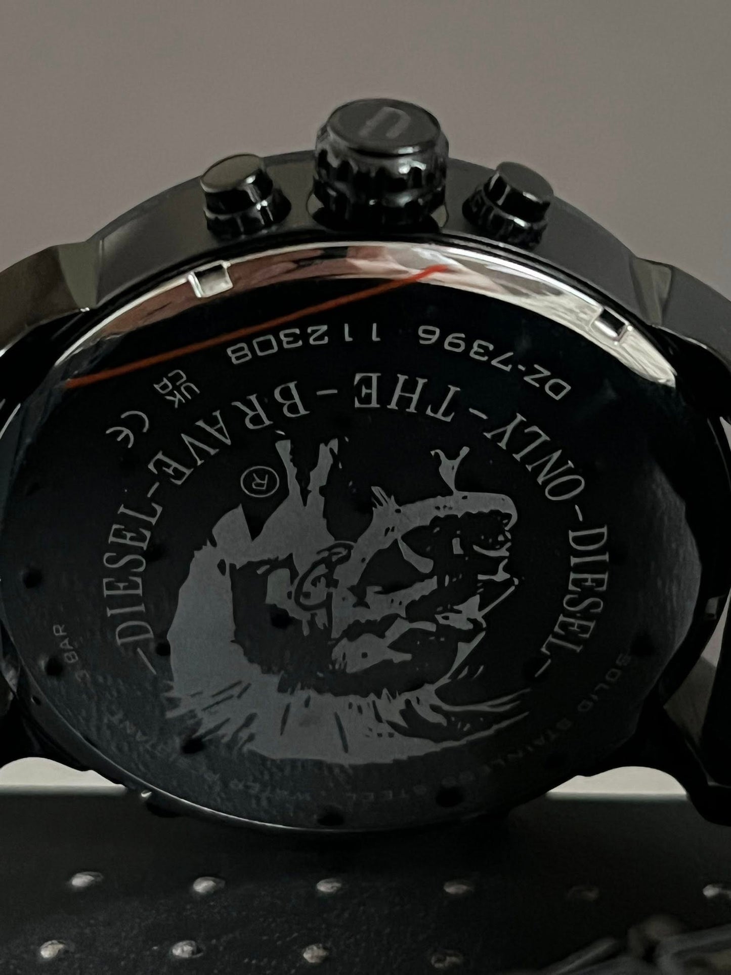 Diesel Men’s Mr. Daddy 2.0 Chronograph Black Dial Watch