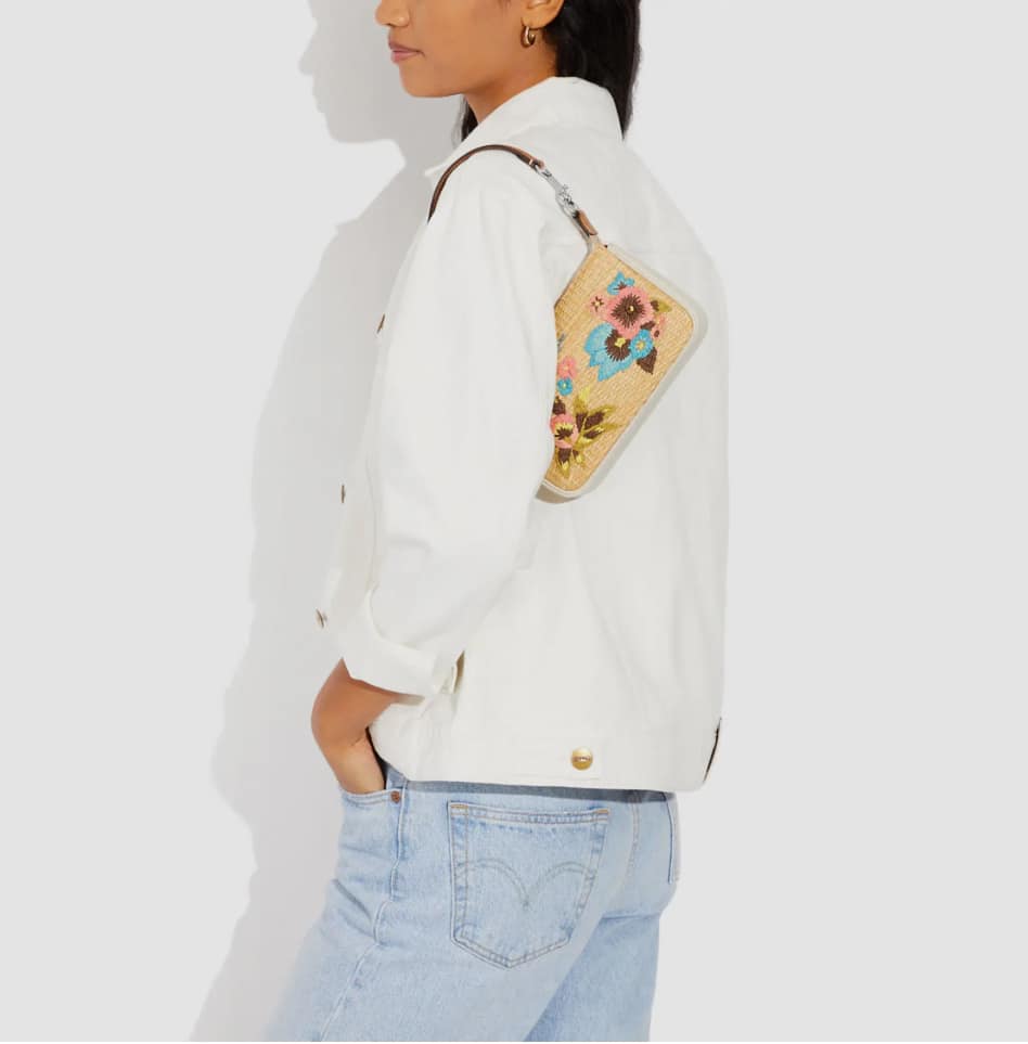 Coach Nolita 19 with Floral Embroidery