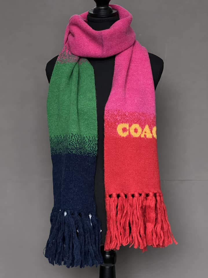 Coach Ombre Print Muffler