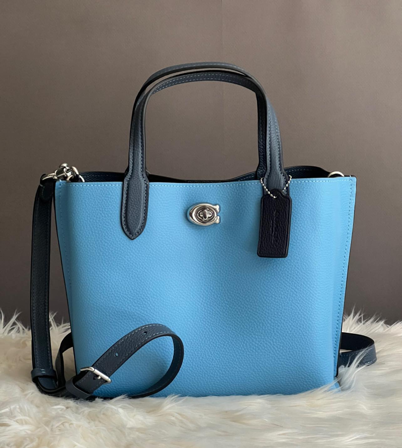 Coach Willow Tote 24 in Colorblock