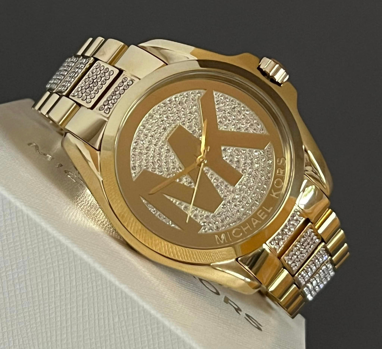 Michael Kors Women’s Bradshaw Gold-Tone Watch