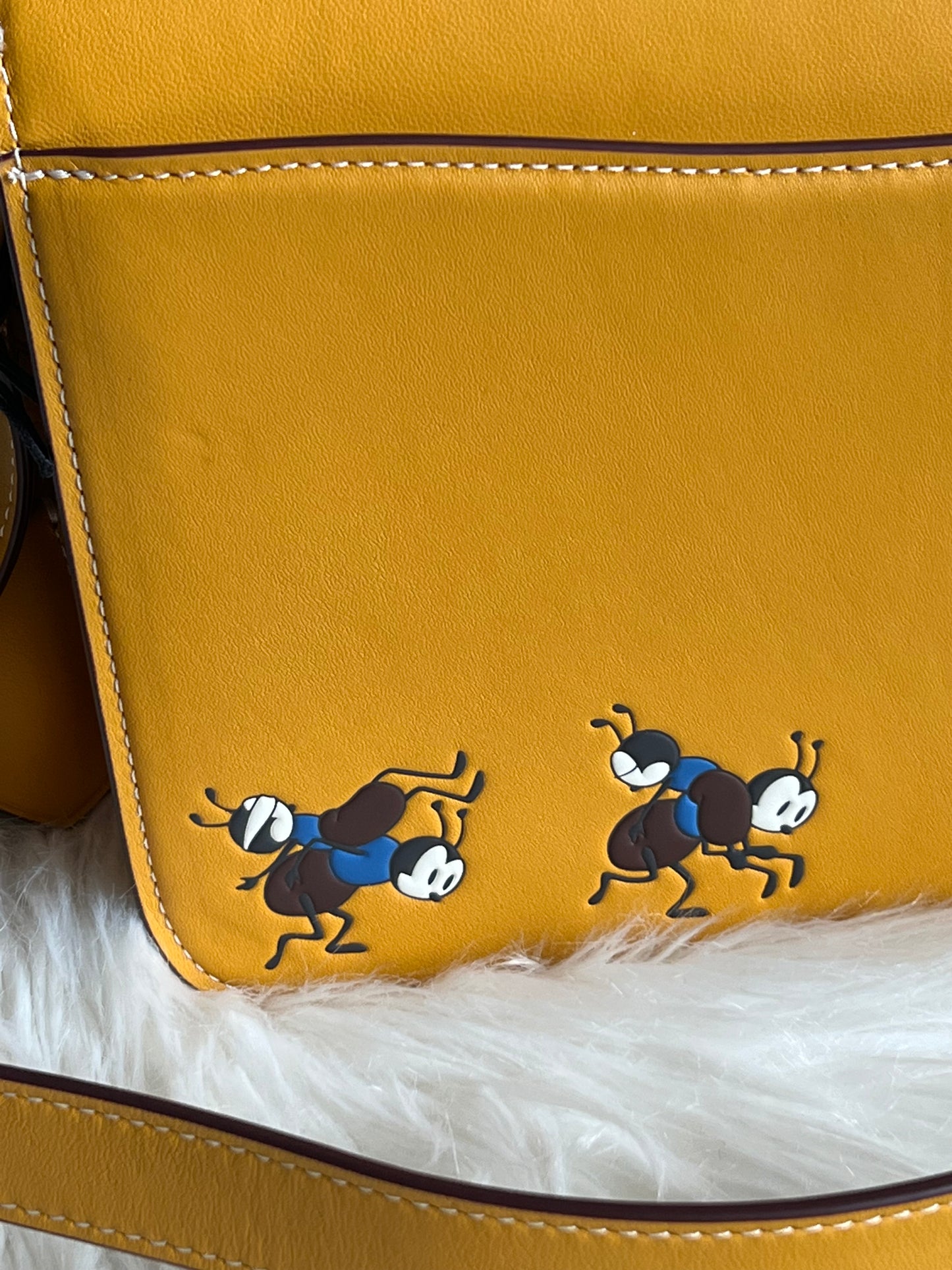 Disney X Coach Studio Shoulder Bag with Mickey Mouse and Bugs