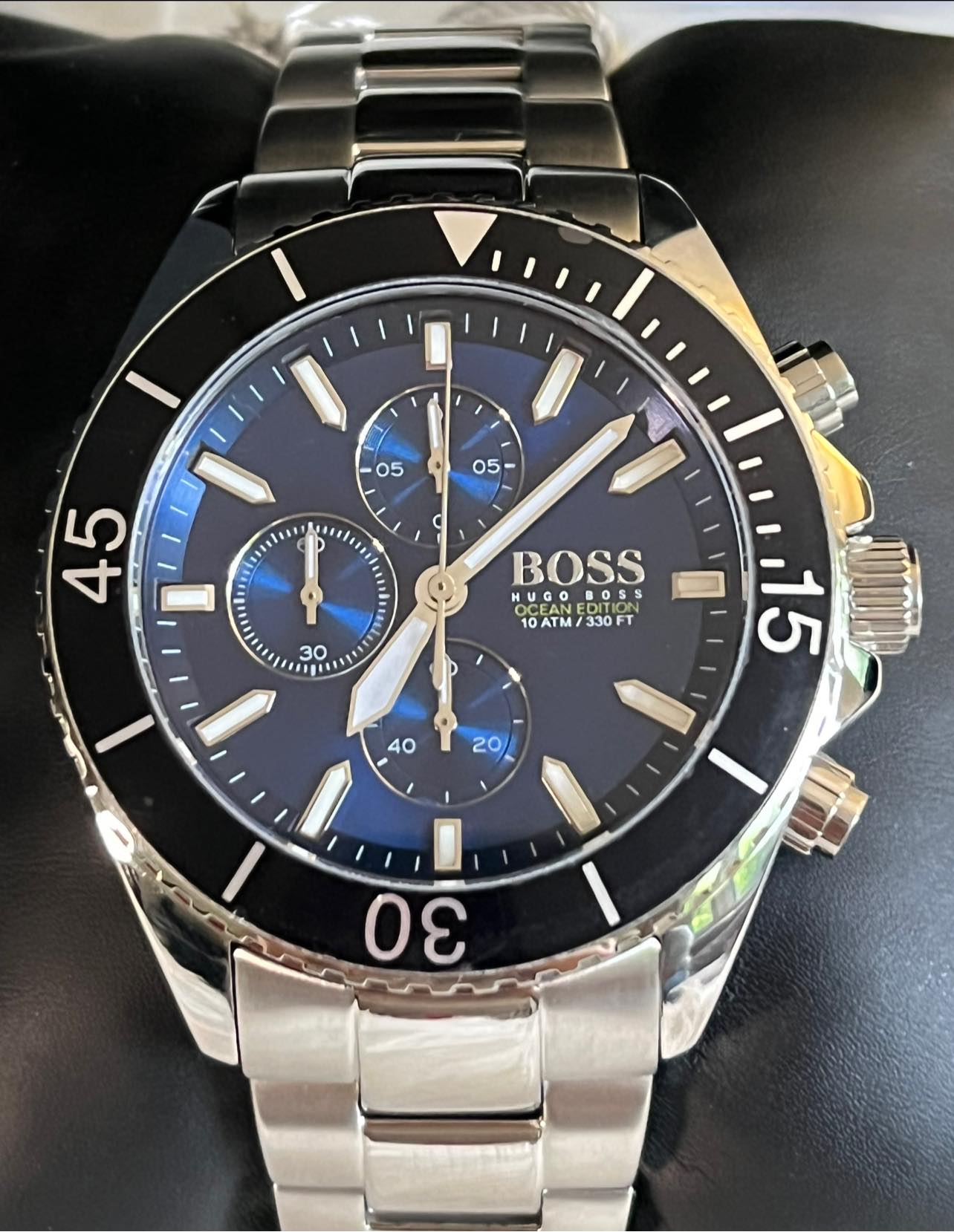 Hugo Boss Men’s Ocean Blue Dial Watch