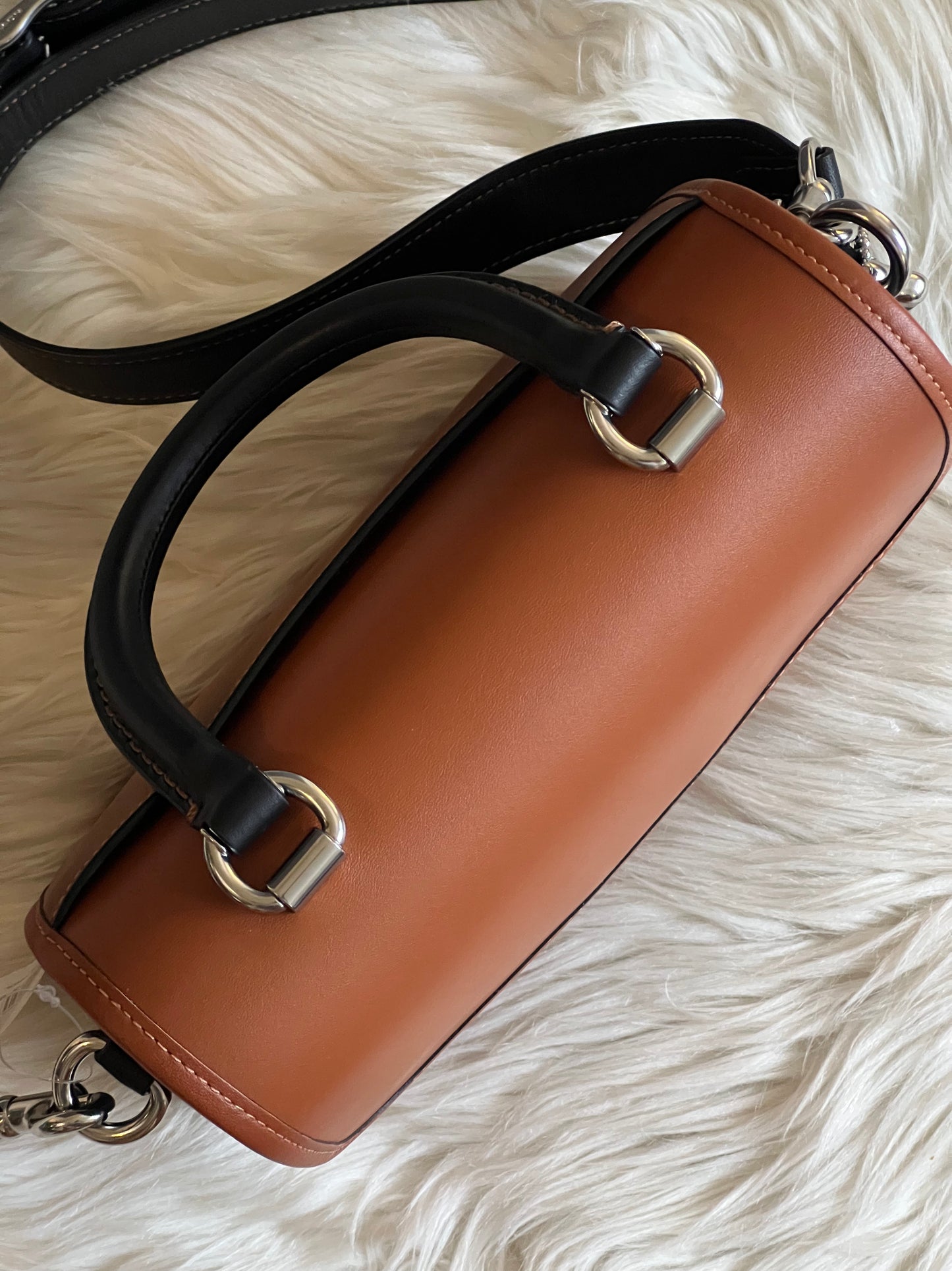 Coach Rogue Top Handle in Colorblock