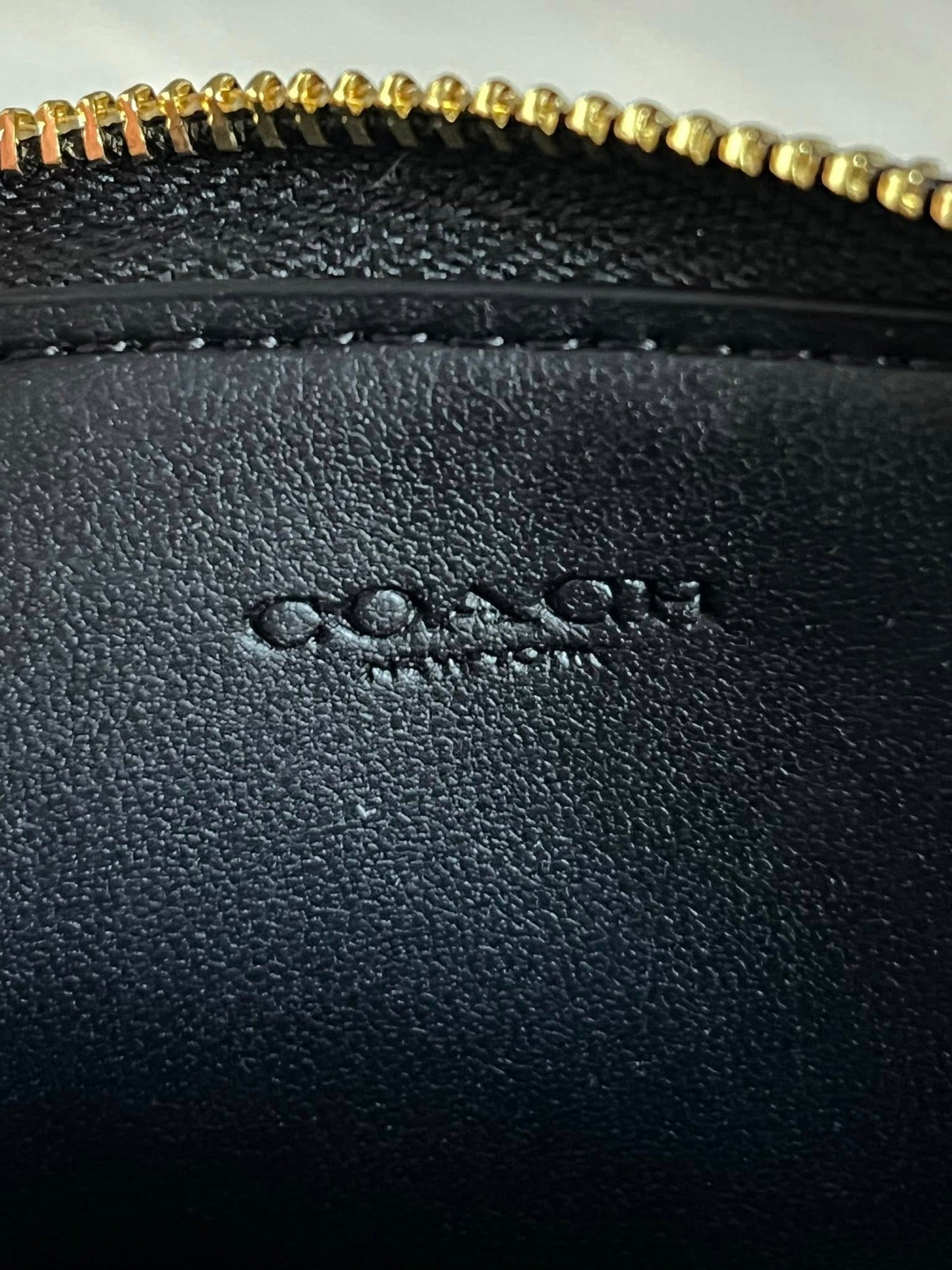 Coach Zip Card Case
