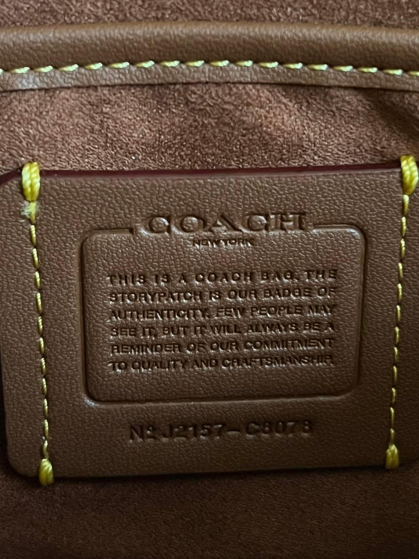 Coach Studio Shoulder Bag 19 with Patches