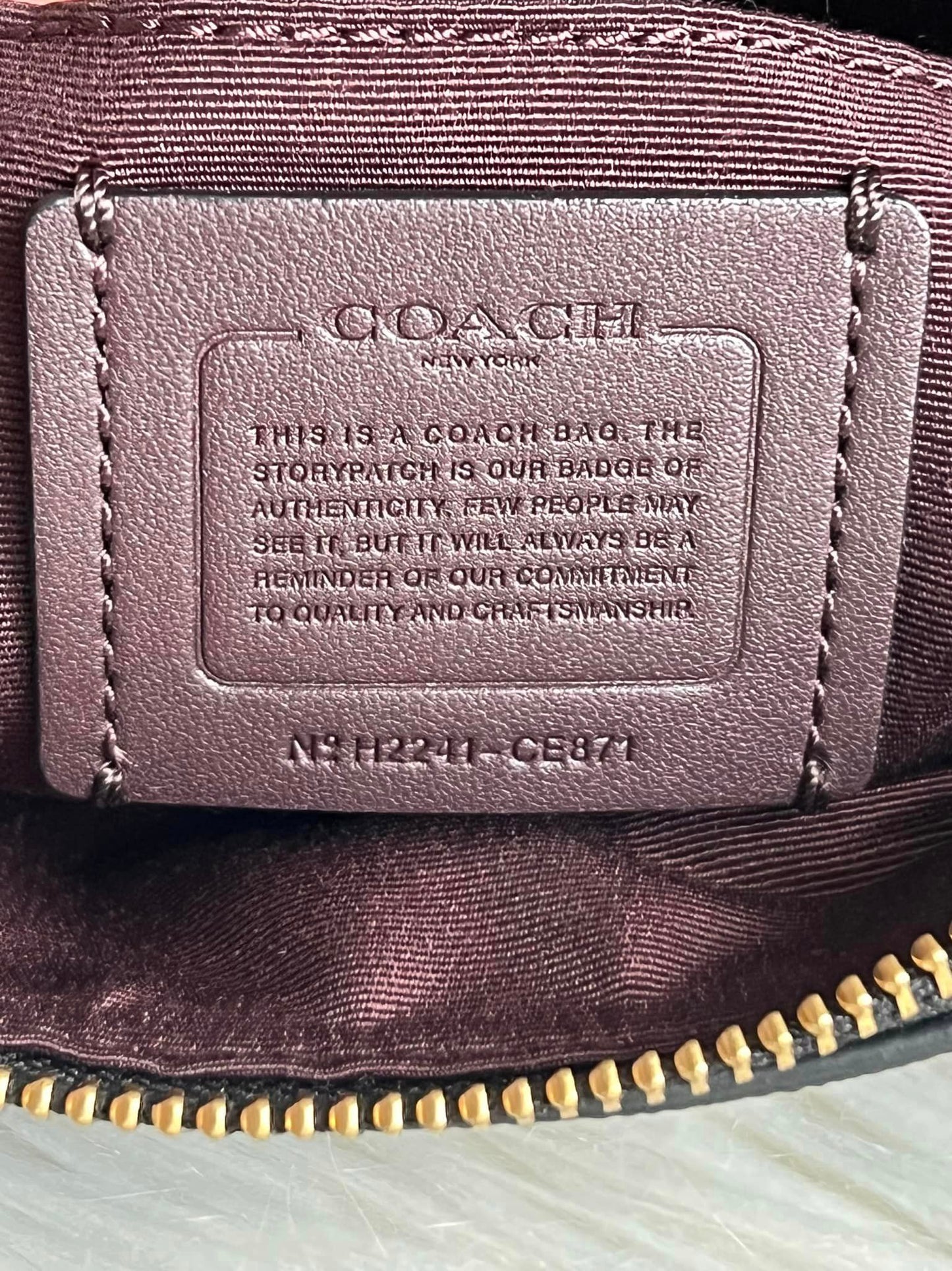 Coach Mini Rowan File Bag