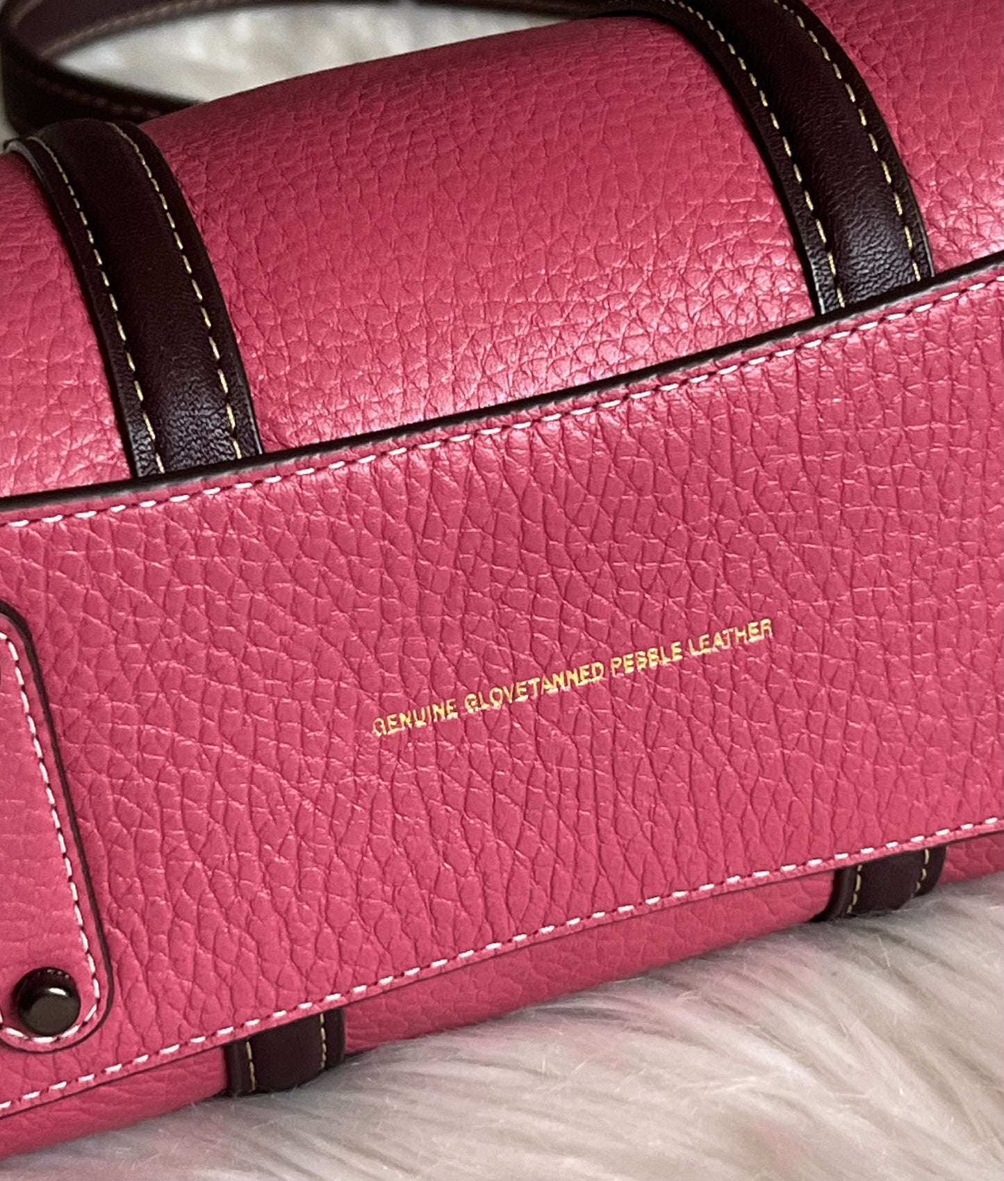 Coach Ruby Satchel 18 in Colorblock