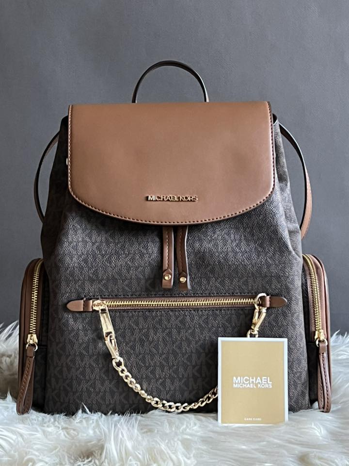 Michael Kors Jet Set Large Logo Backpack