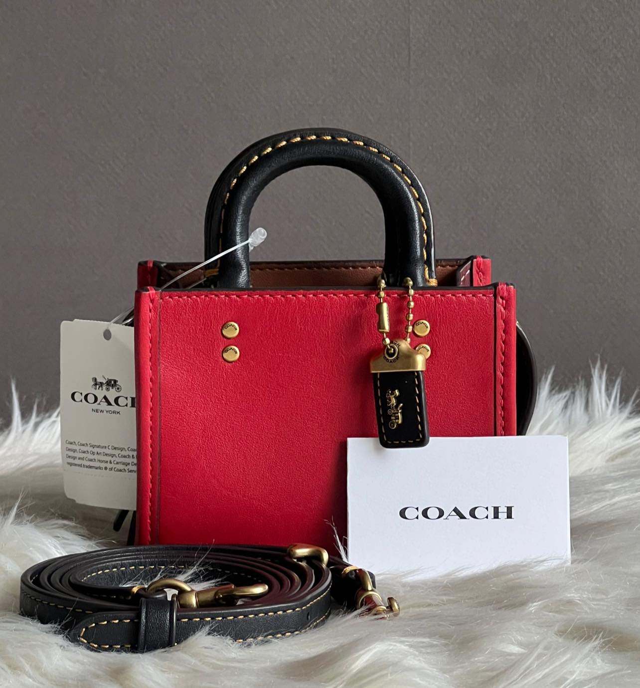 Coach Rogue Bag 12 in Colorblock