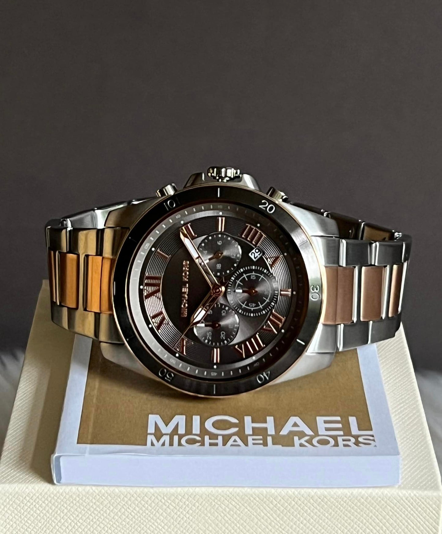 Michael Kors Men’s Oversized Alek Two-Tone Watch