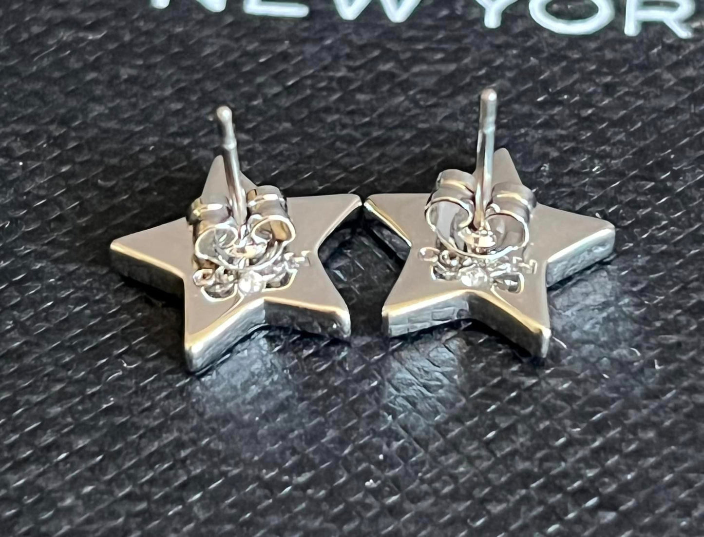 Coach Signature and Pave Star Stud Earrings