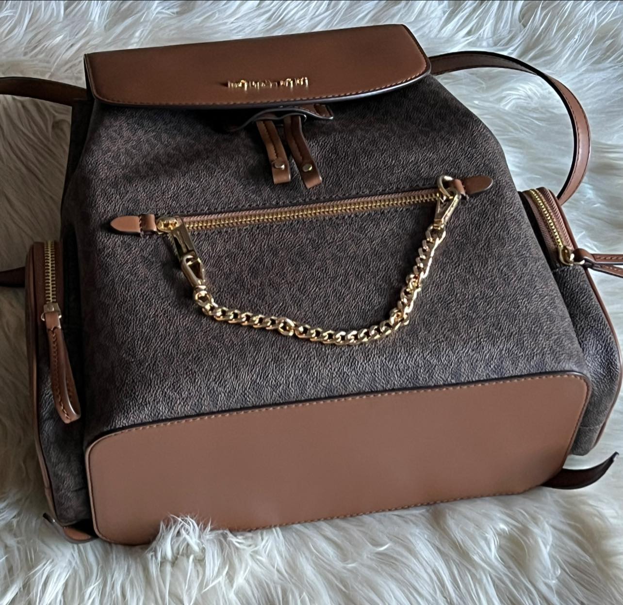 Michael Kors Jet Set Large Logo Backpack