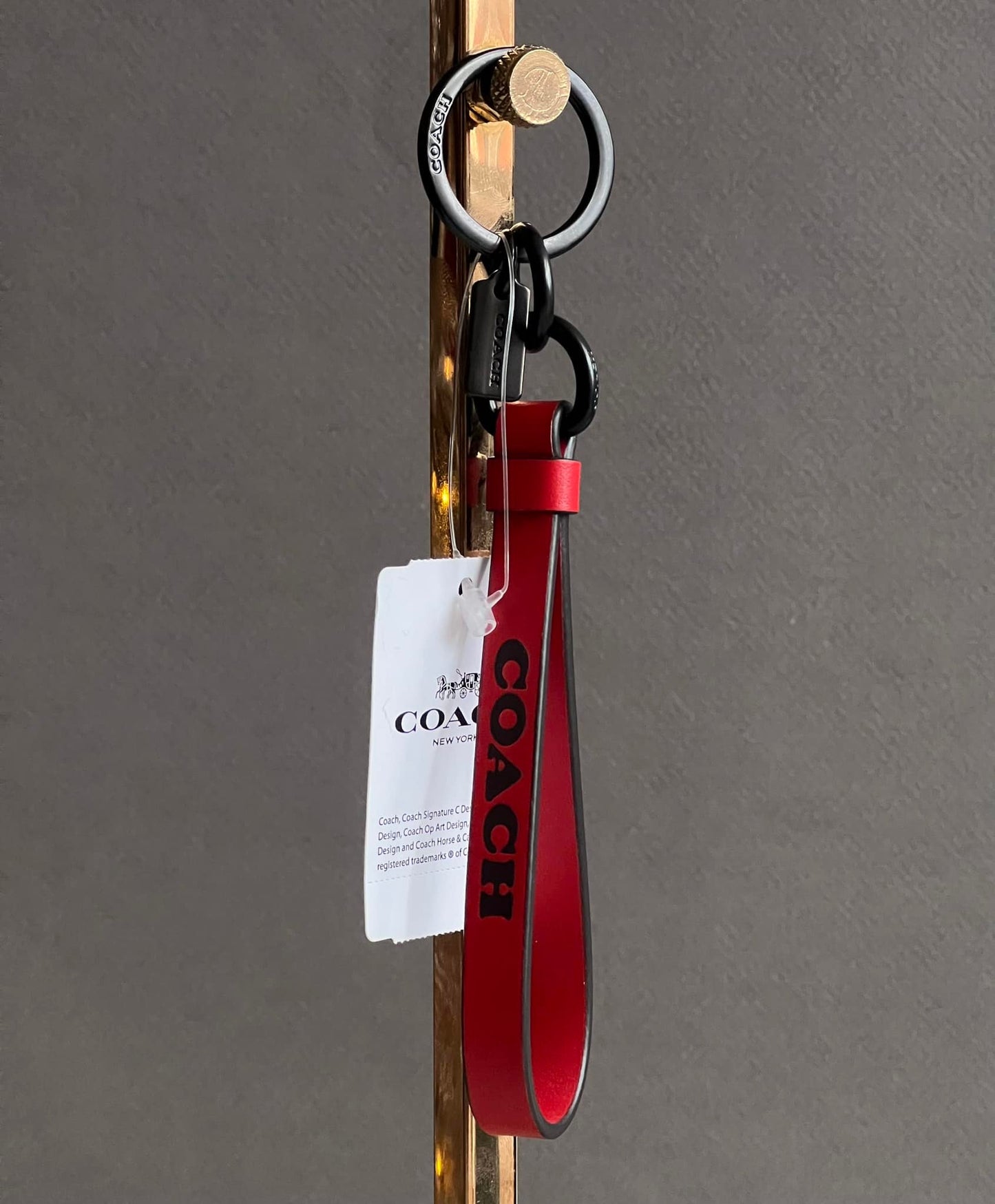 Coach Loop Key Fob