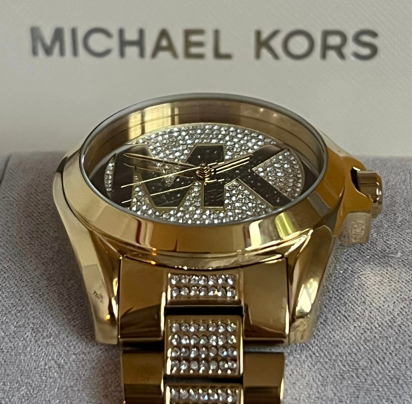 Michael Kors Women’s Bradshaw Gold-Tone Watch