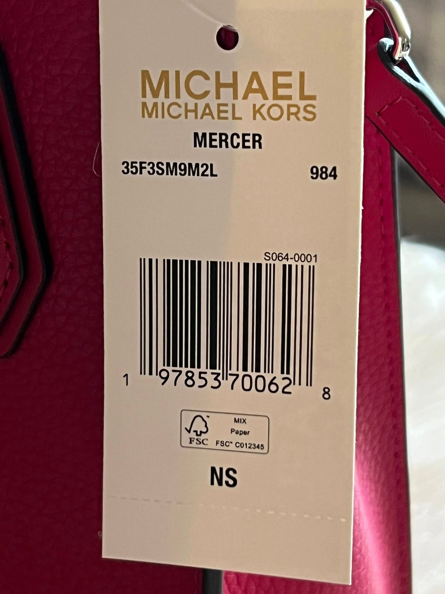 Michael Kors Mercer Medium Pebbled Leather Crossbody Bag