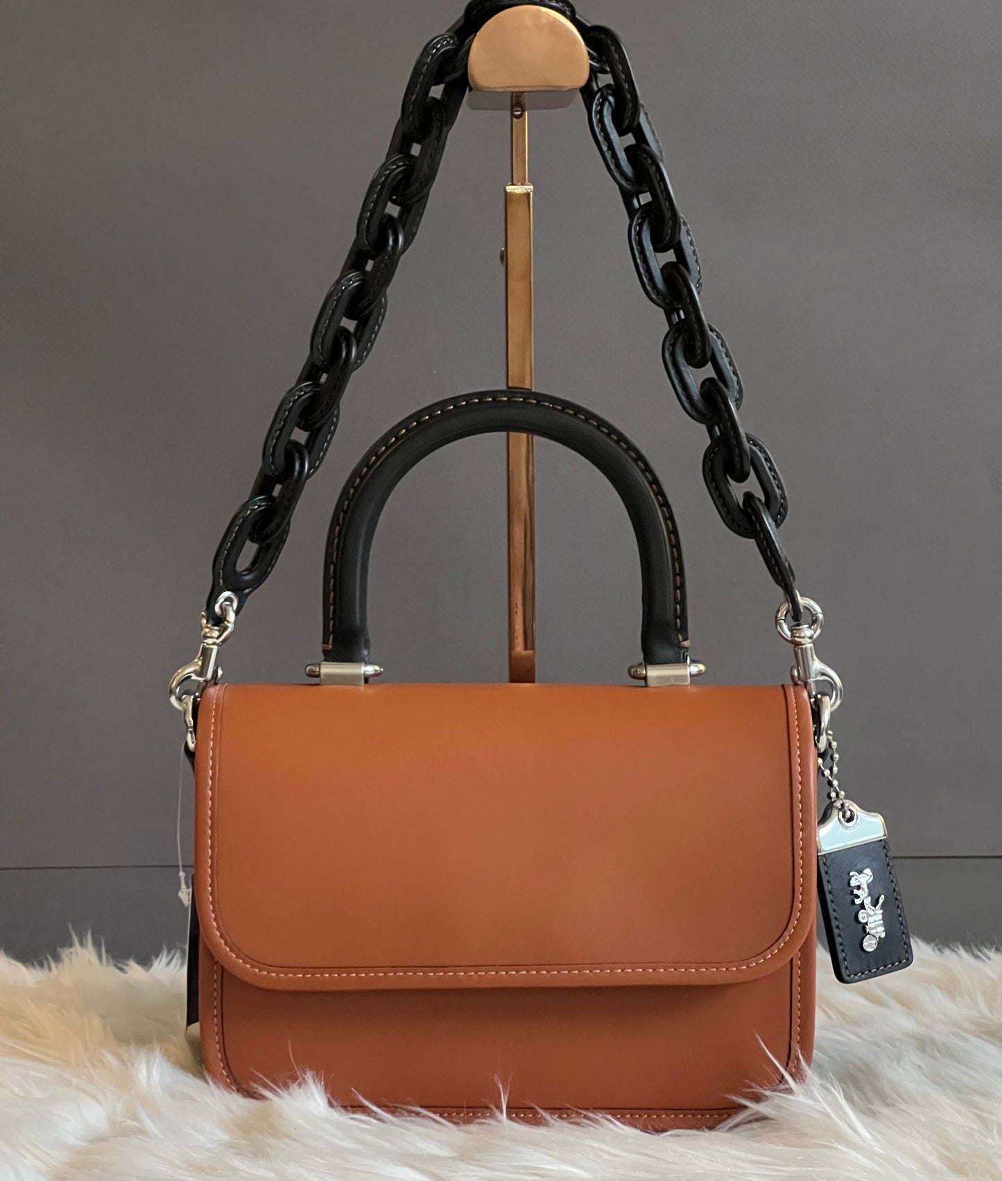 Coach Rogue Top Handle in Colorblock