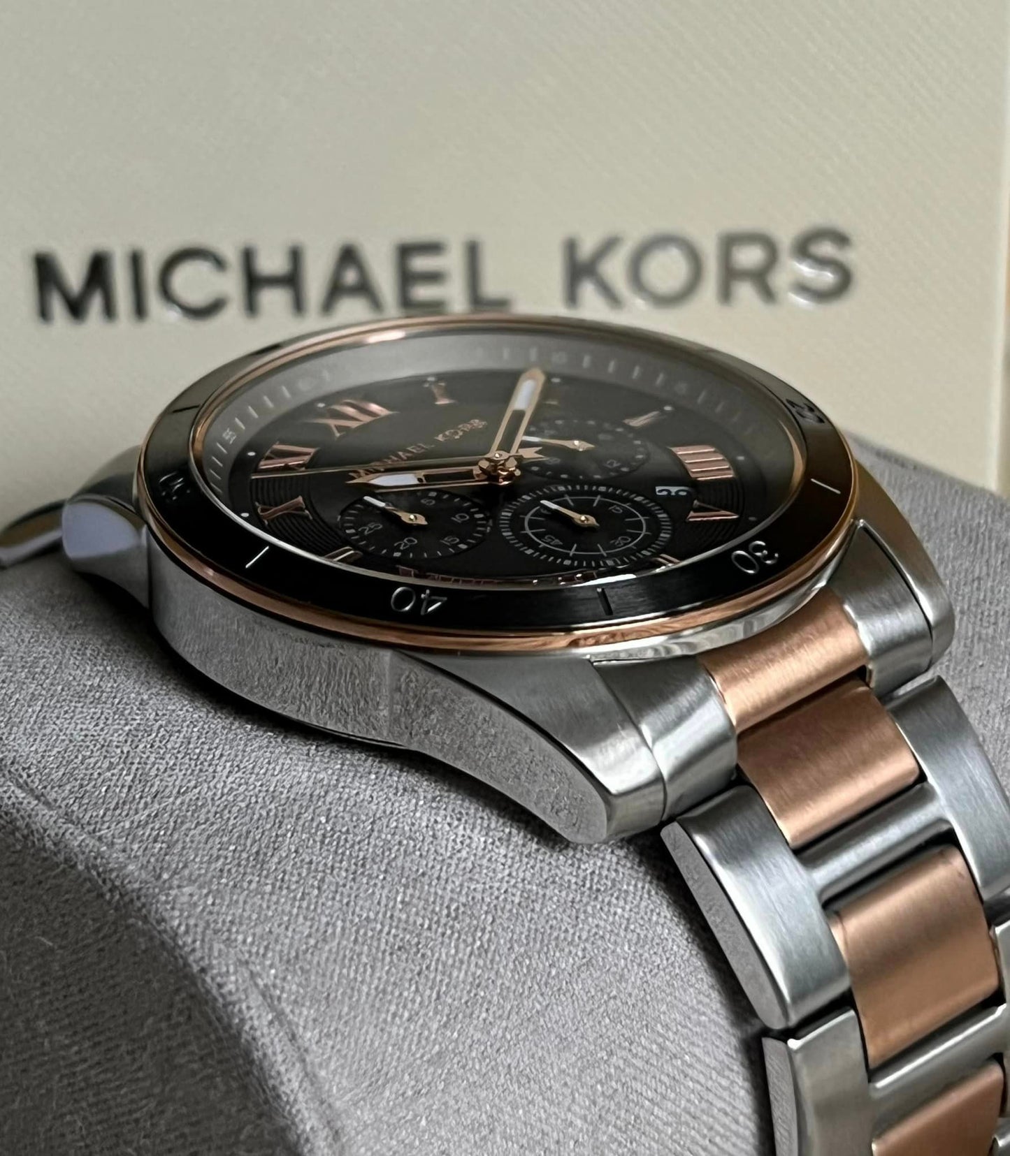 Michael Kors Men’s Oversized Alek Two-Tone Watch