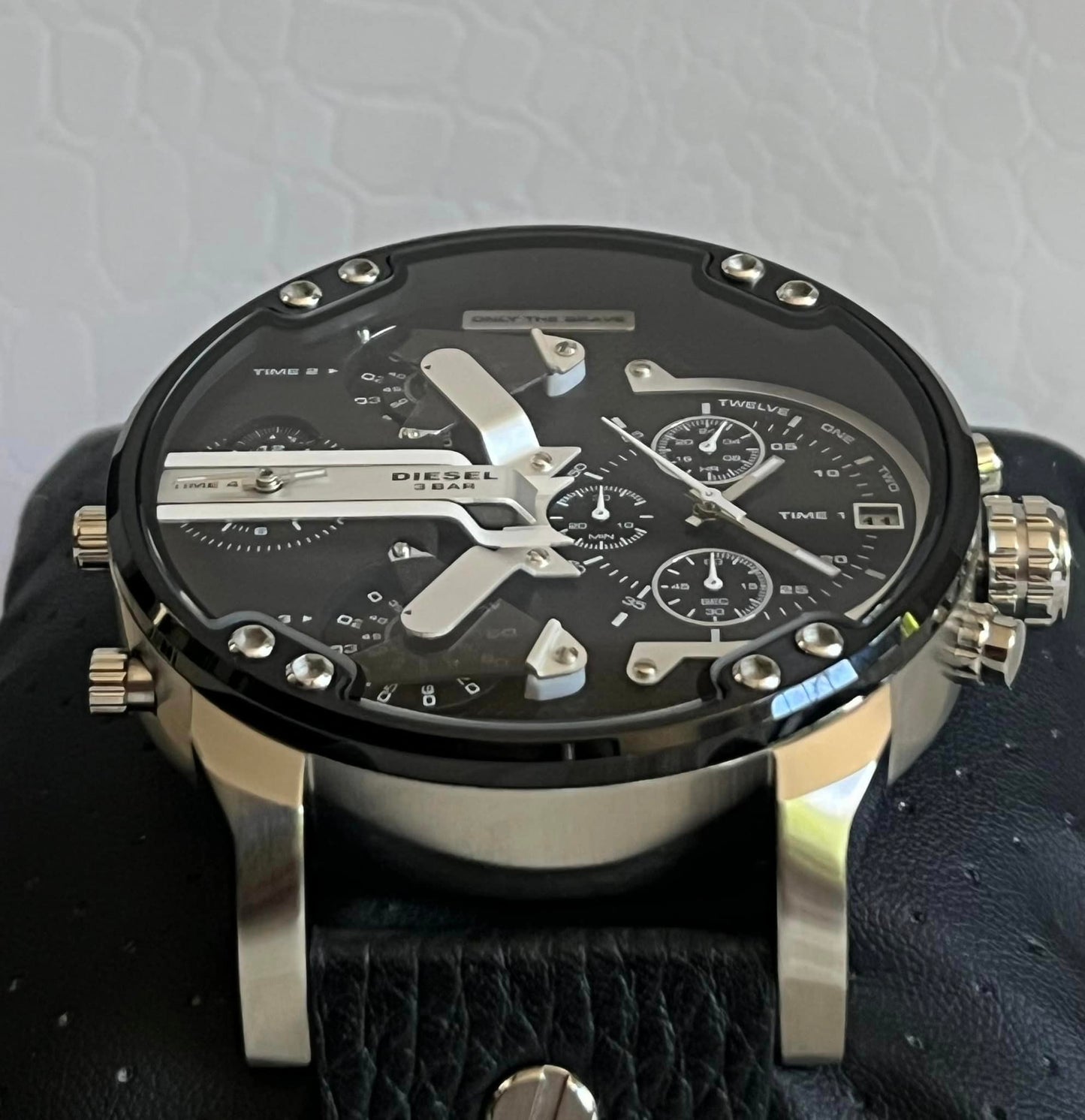 Diesel Men’s Mr. Daddy 2.0 Black Dial Chronograph Watch