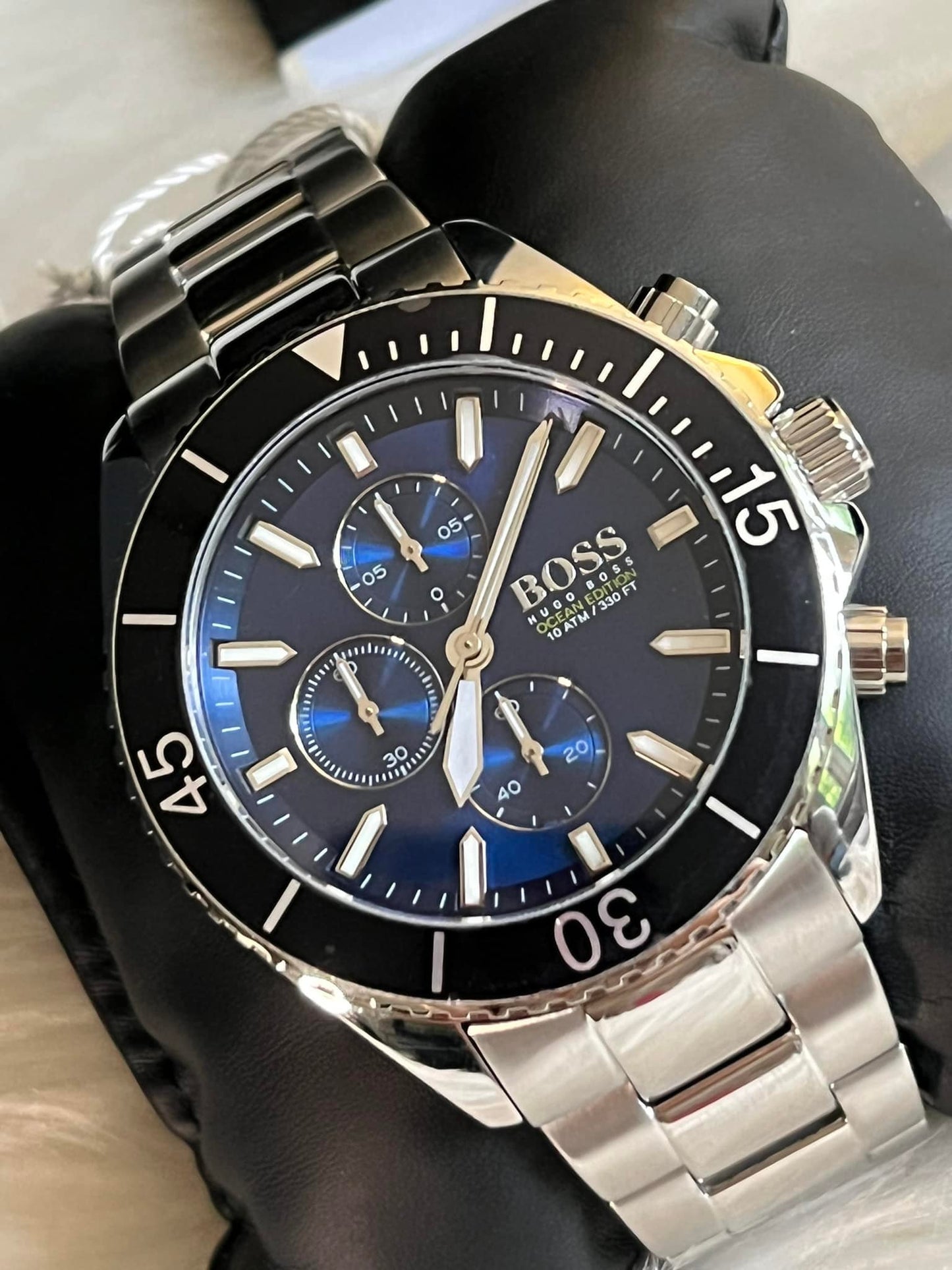 Hugo Boss Men’s Ocean Blue Dial Watch