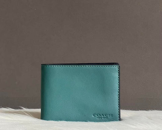 Coach Men’s Slim Billfold Wallet In Colorblock