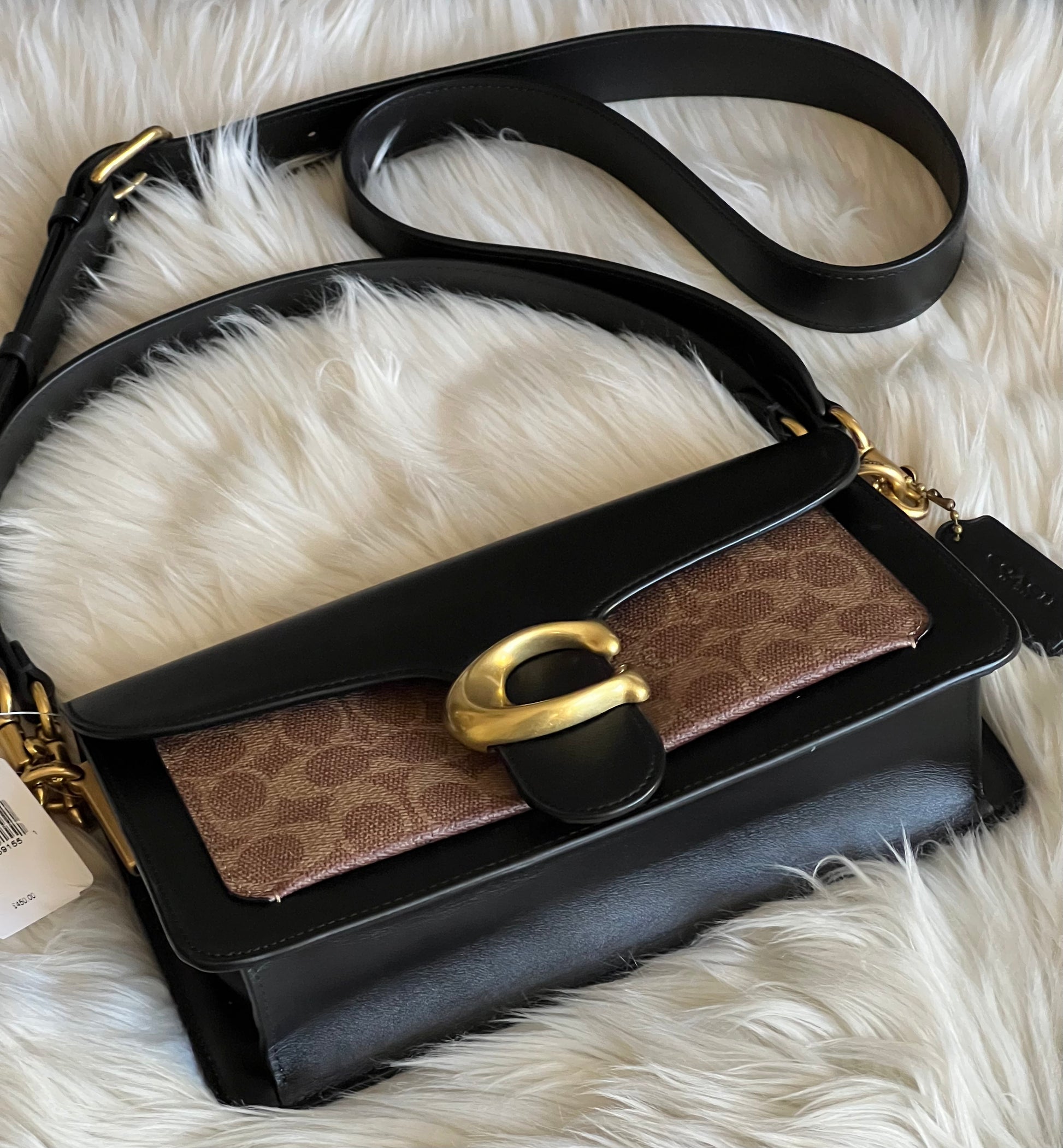Coach Tabby Shoulder Bag 26 With Signature Canvas Club de Mode