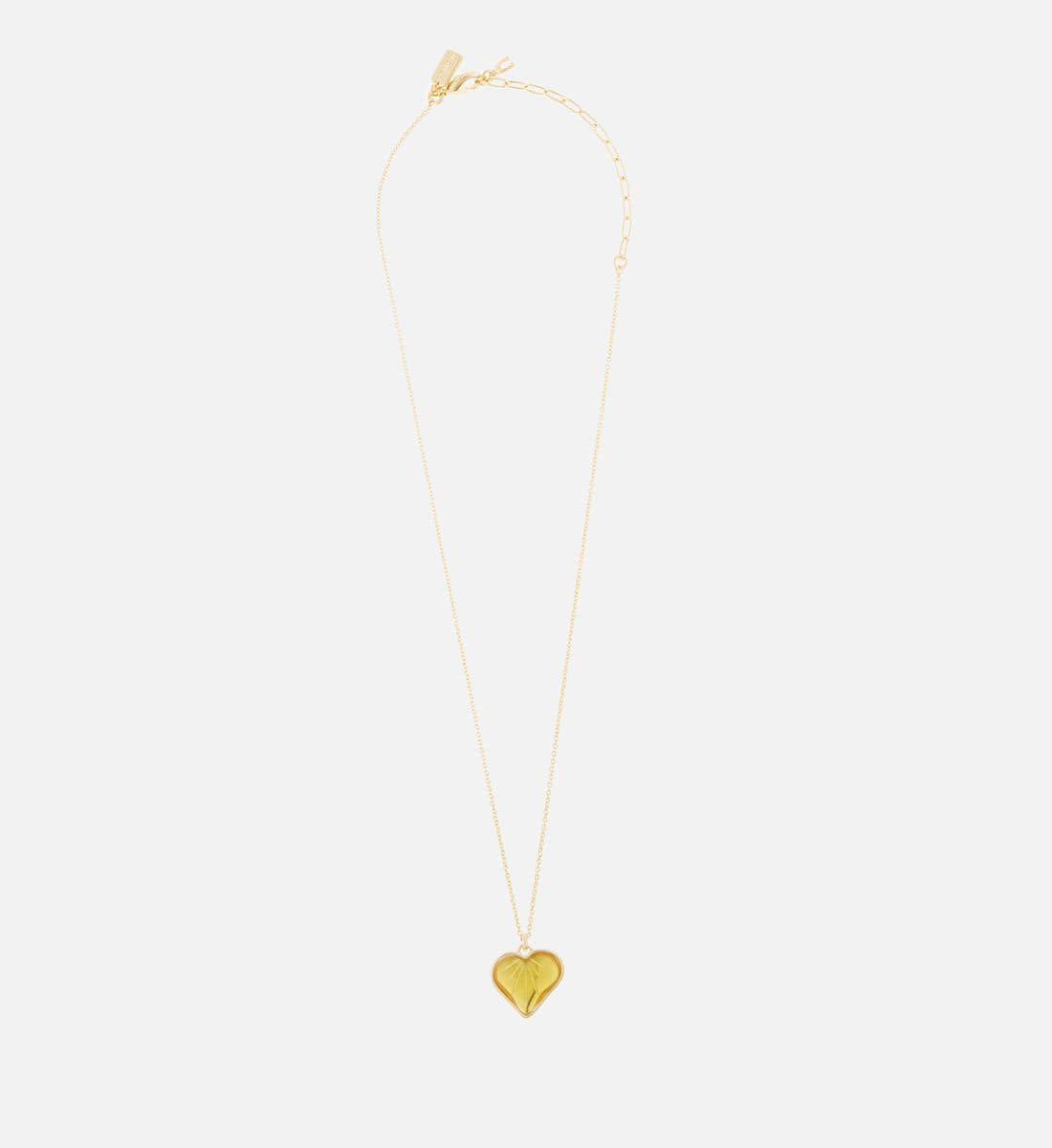 Coach Heart Chain Necklace