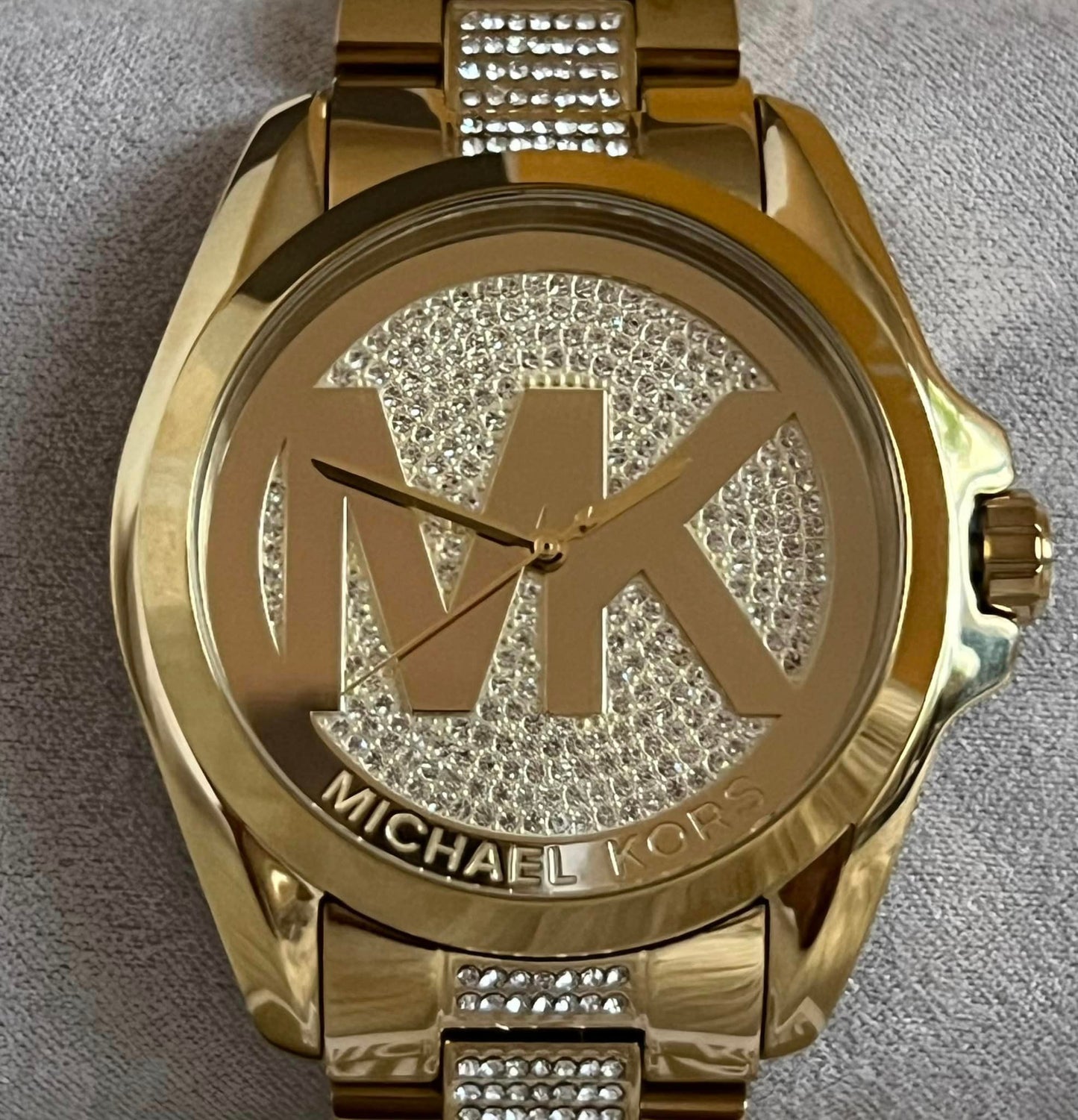 Michael Kors Women’s Bradshaw Gold-Tone Watch