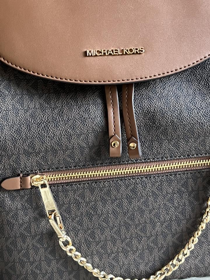 Michael Kors Jet Set Large Logo Backpack
