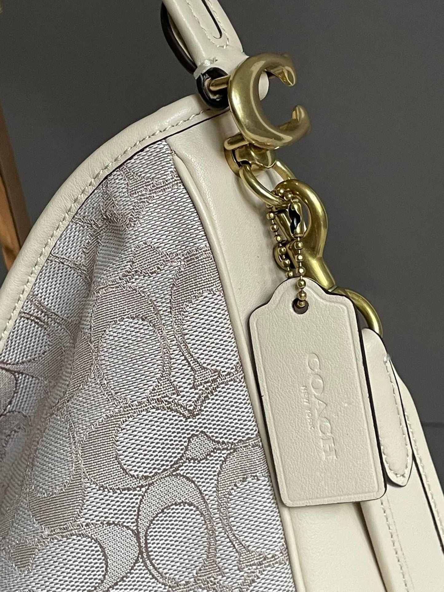 Coach Soft Tabby Hobo in Signature Jacquard