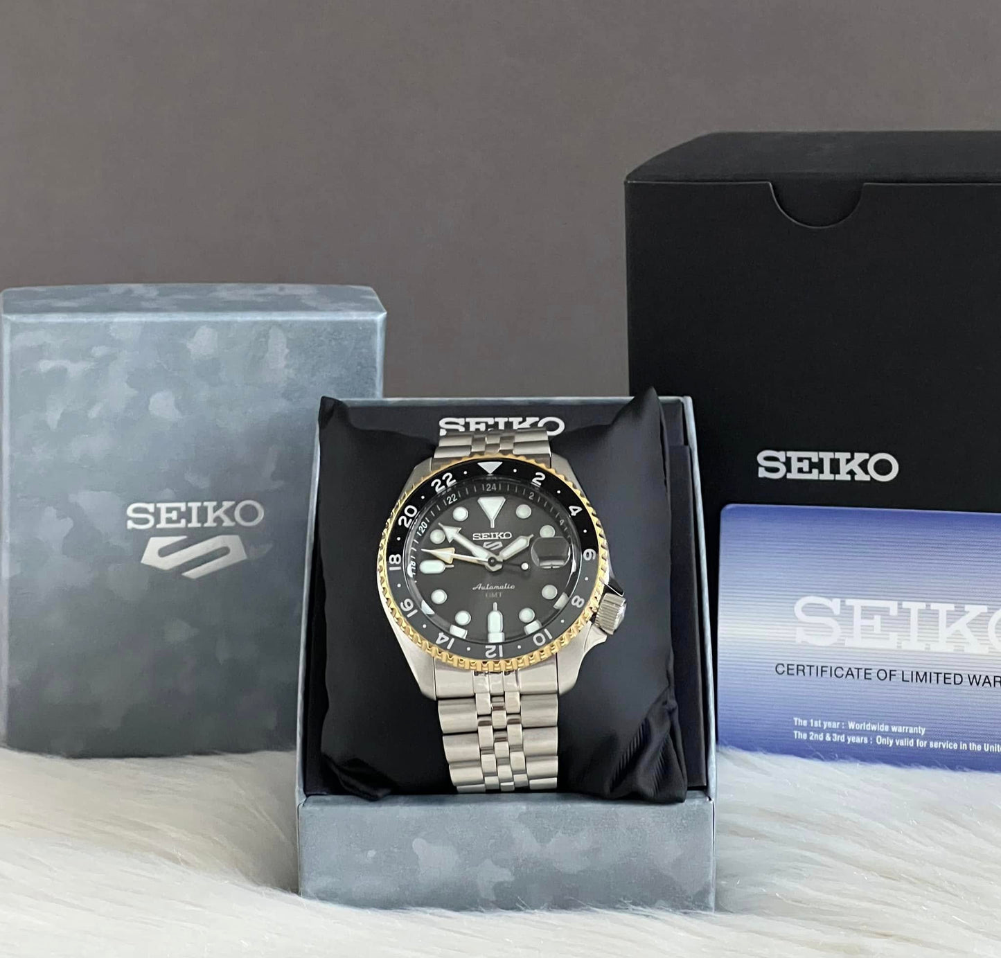 Seiko Men’s 5 Sports GMT Automatic Watch