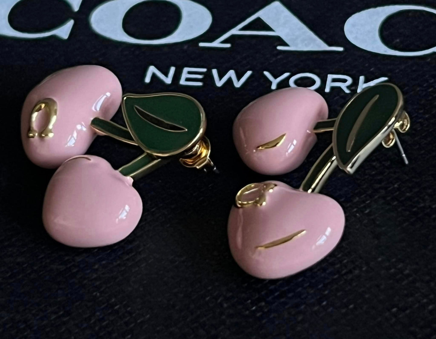 Coach Cherry Stud Earrings