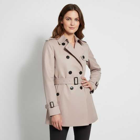 Coach Short Trench Coat