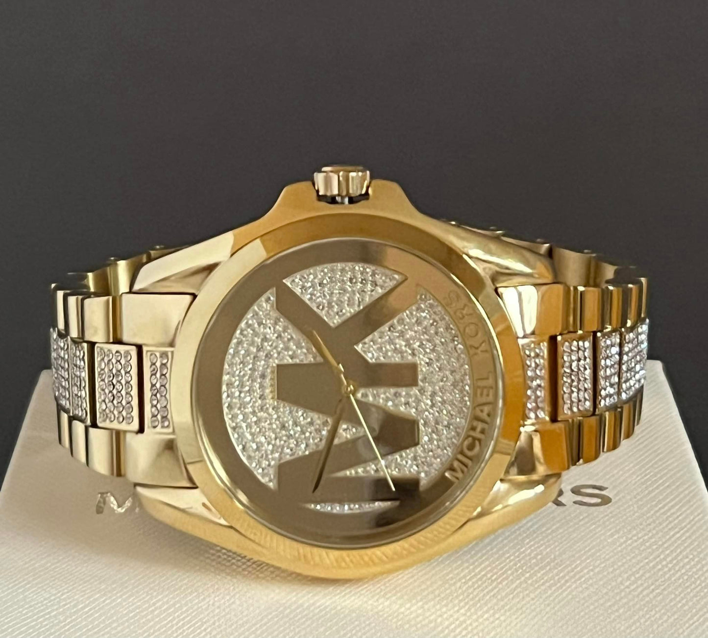 Michael Kors Women’s Bradshaw Gold-Tone Watch