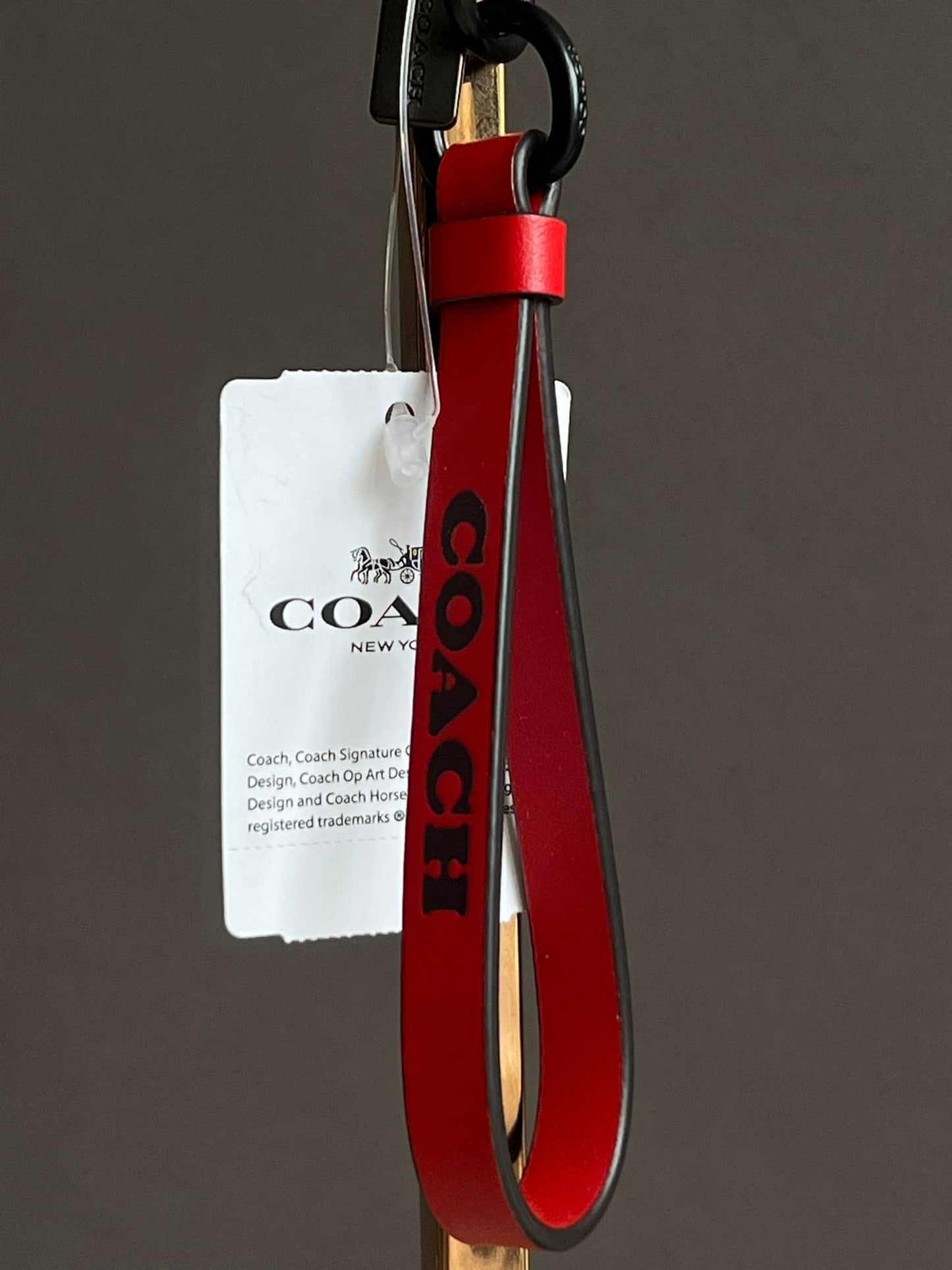 Coach Loop Key Fob