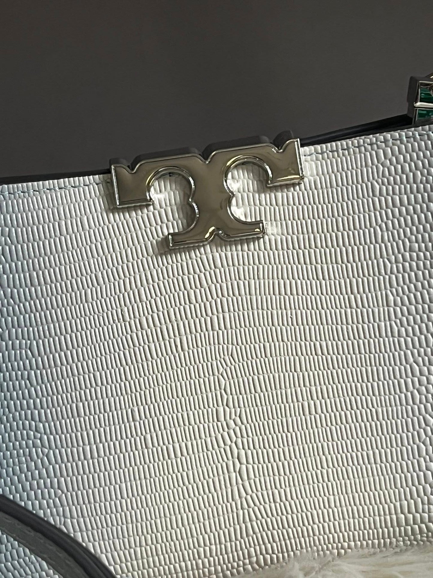 Tory Burch Eleanor Lizard Mini Satchel
