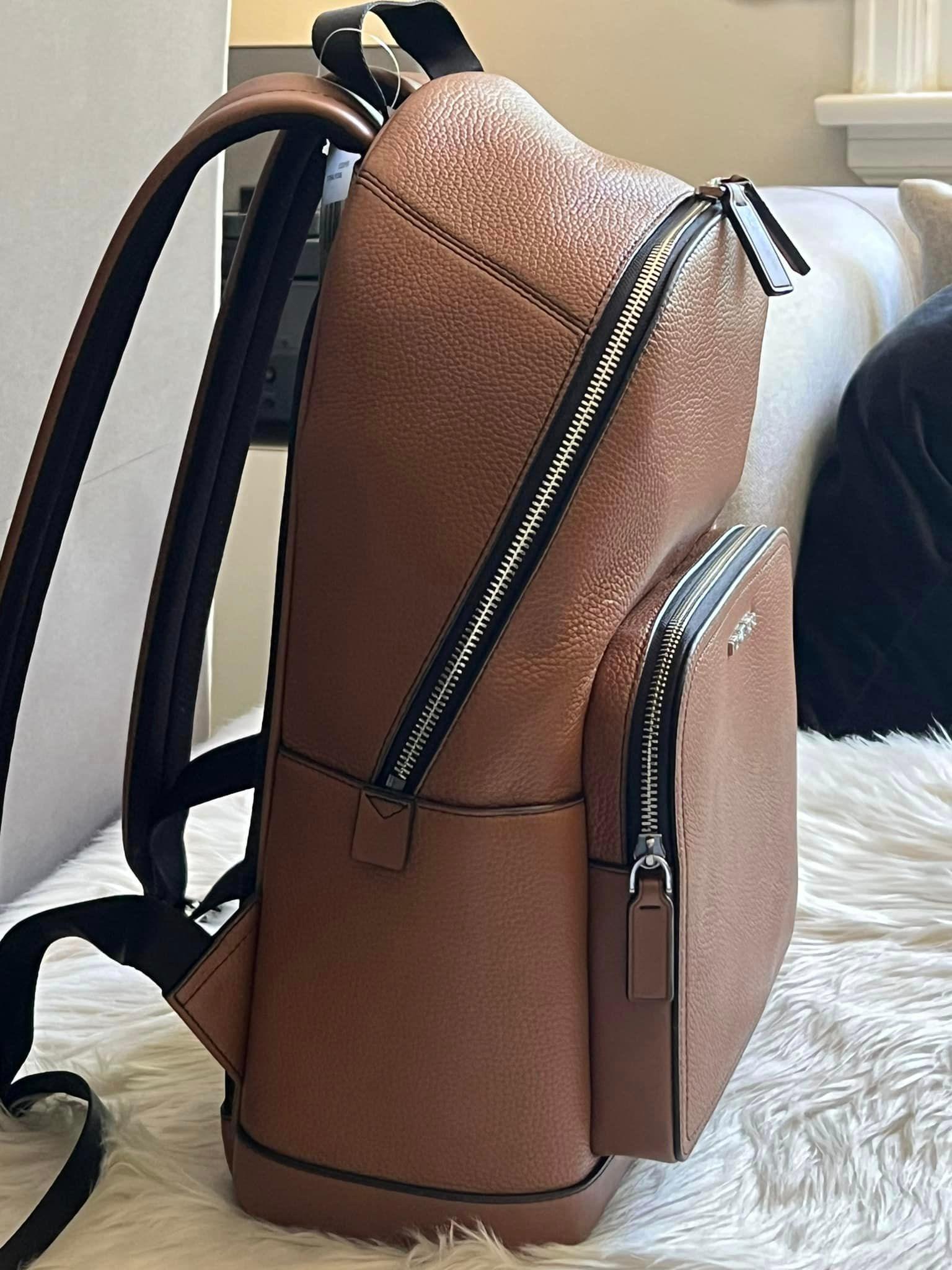 born leather cooper backpack Michael Kors Cooper Commuter Backpack – Club de Mode