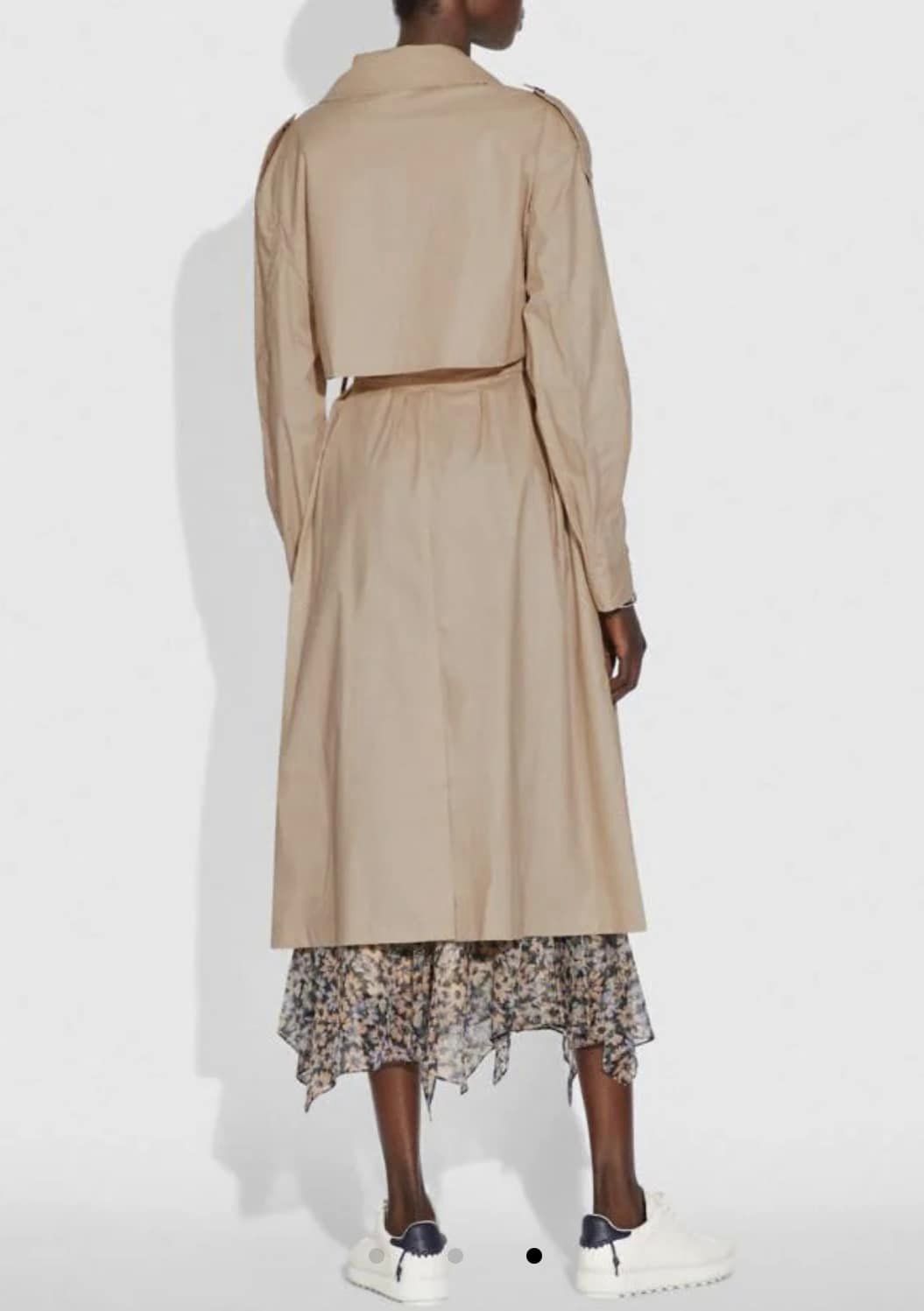 Coach Oversized Trench Coat